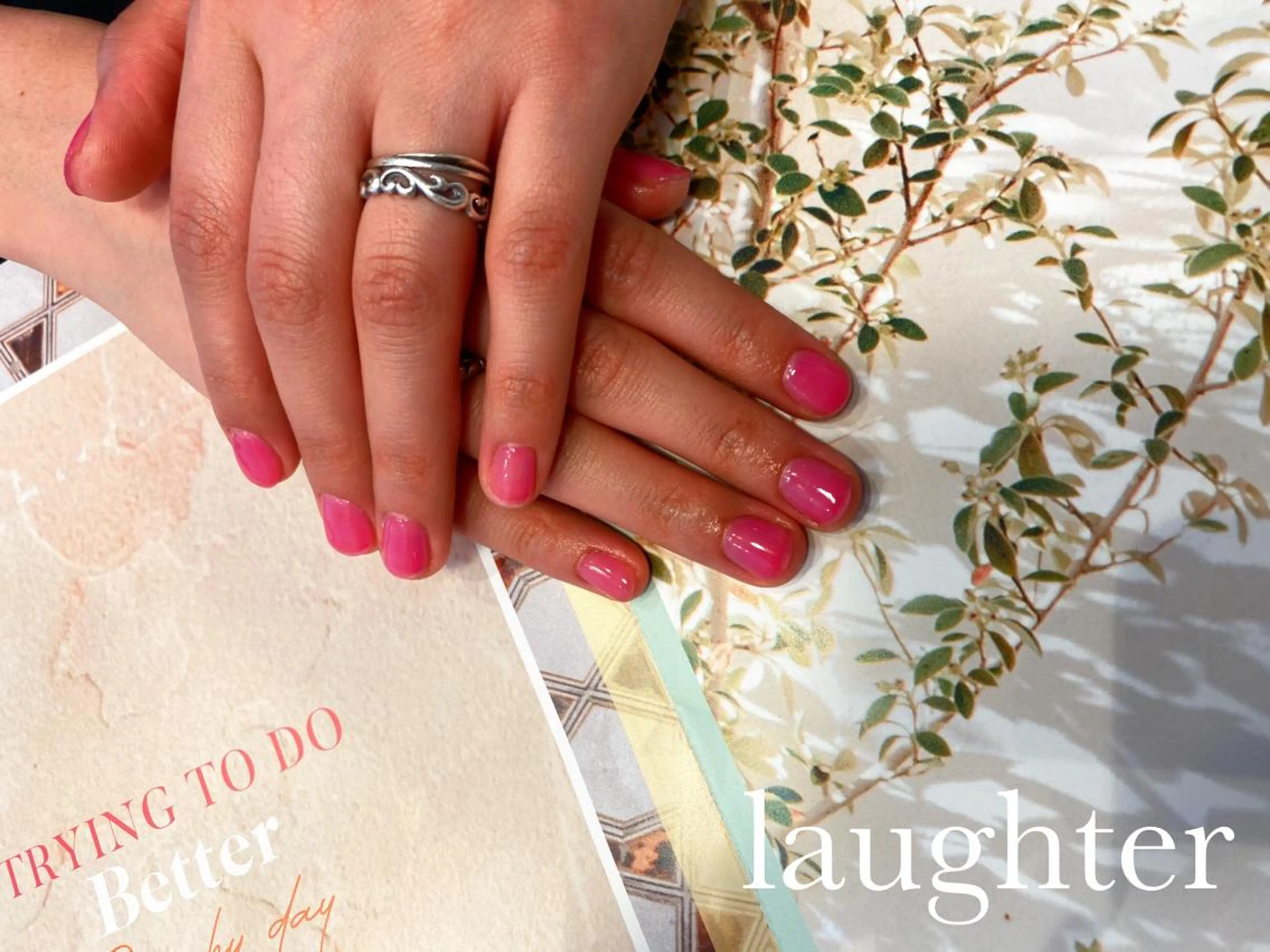 ネイル 春ネイル laughter nailのネイルデザイン