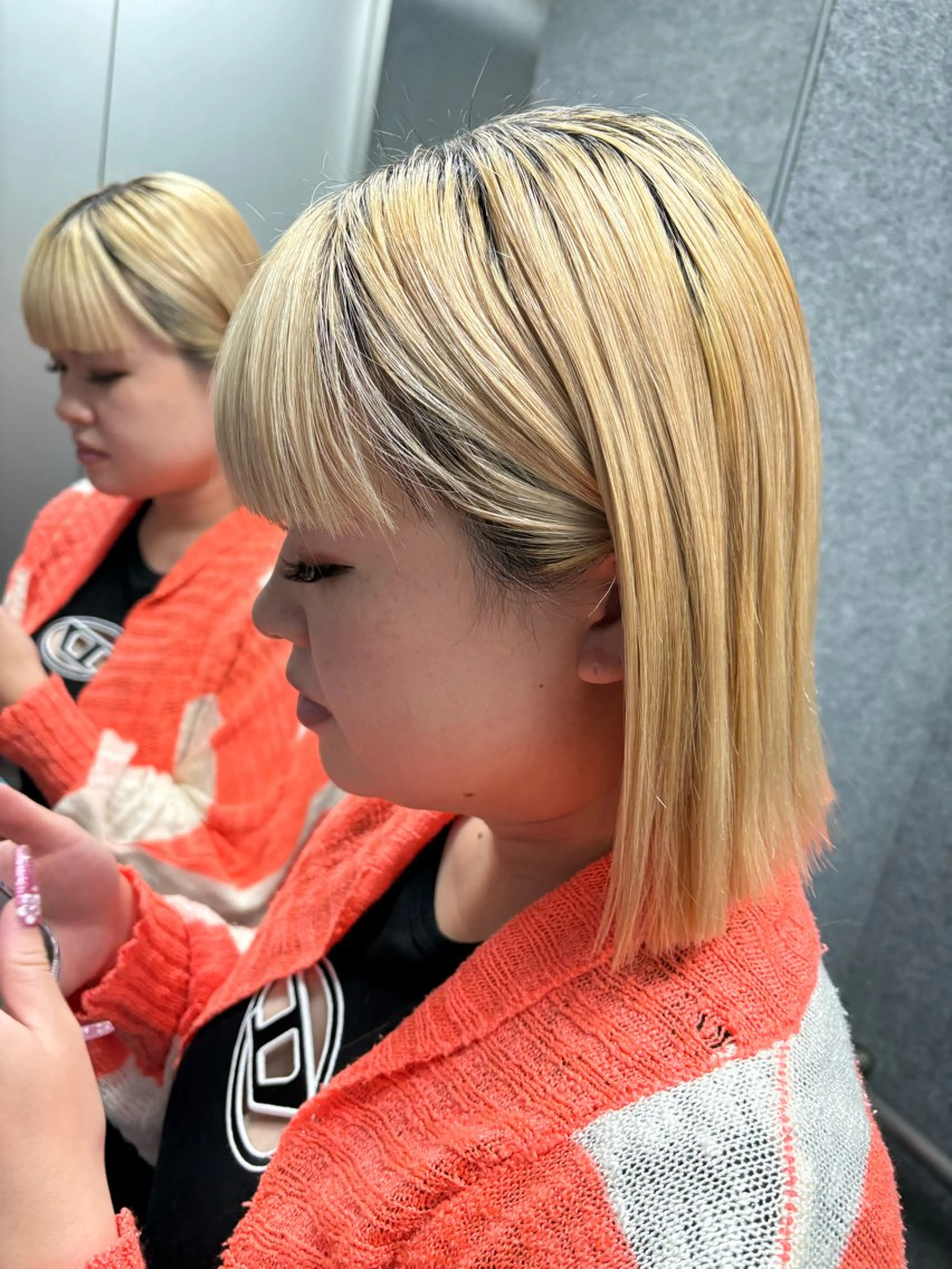 ショート agu hair fonte   大泉学園所属・園田 彩音のヘアスタイル