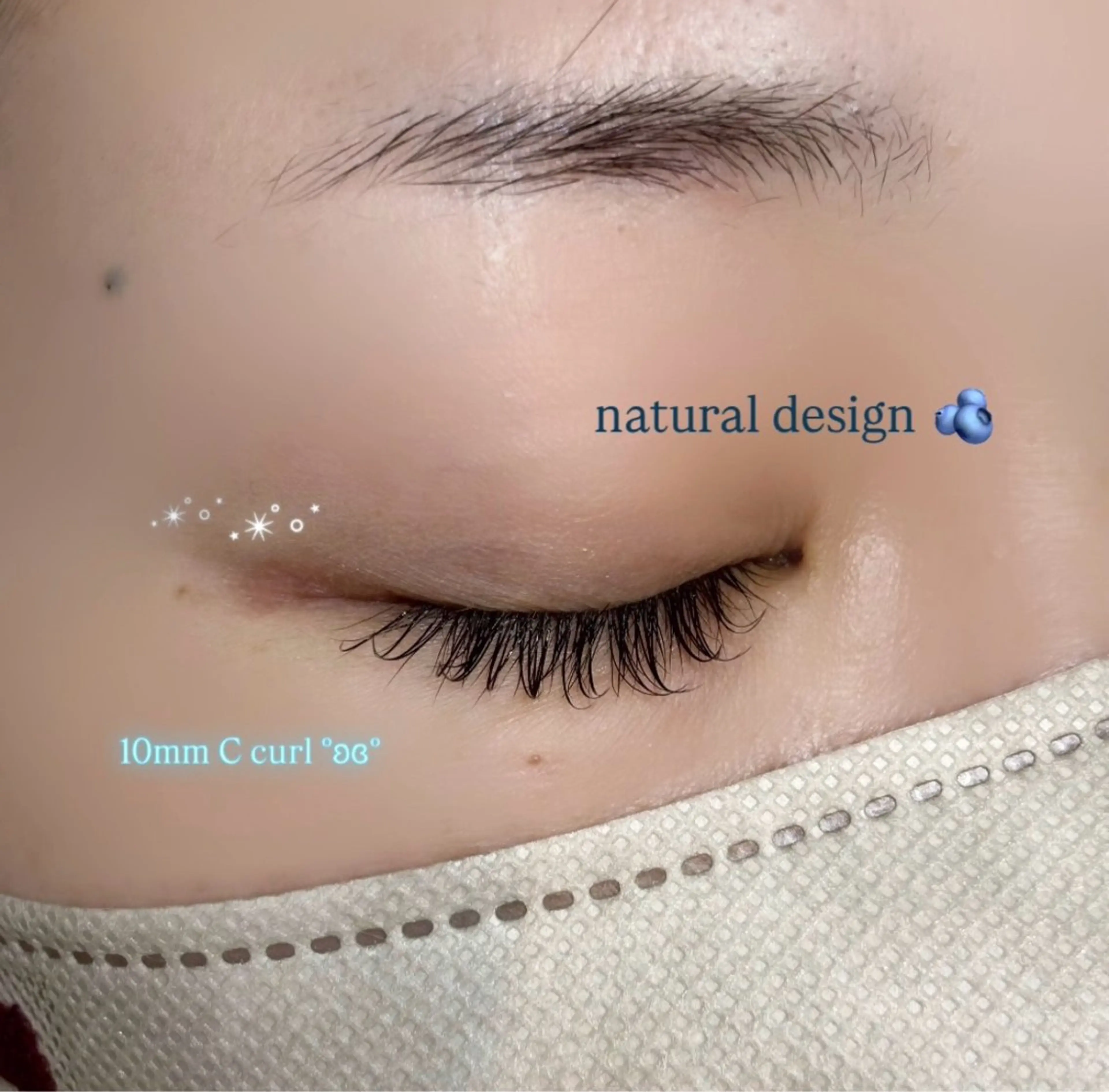 マツエク・マツパ Cカール ナチュラル ココテラス 高橋のマツエク・マツパデザイン