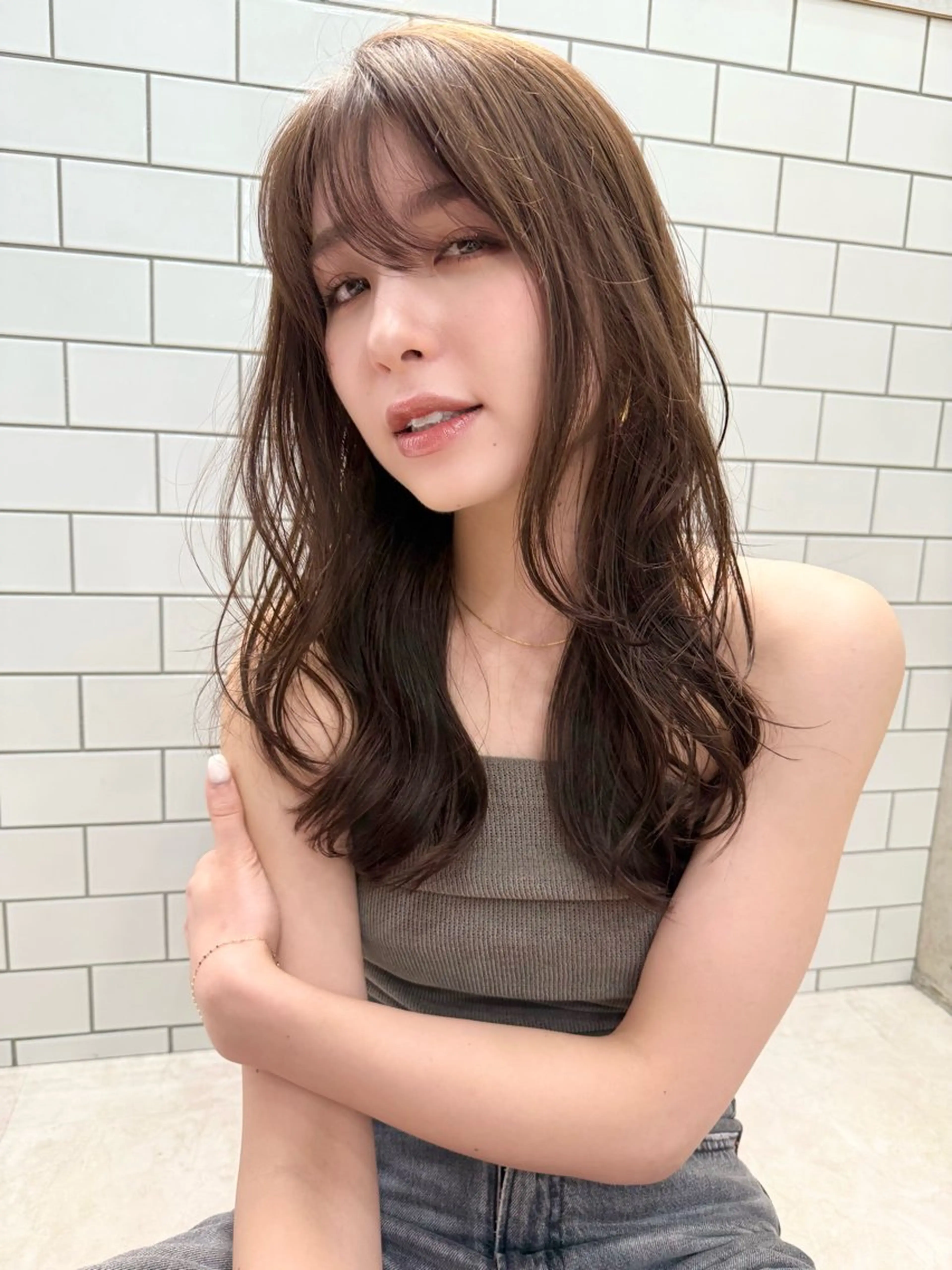 カット+デジタルパーマ+トリートメントの写真