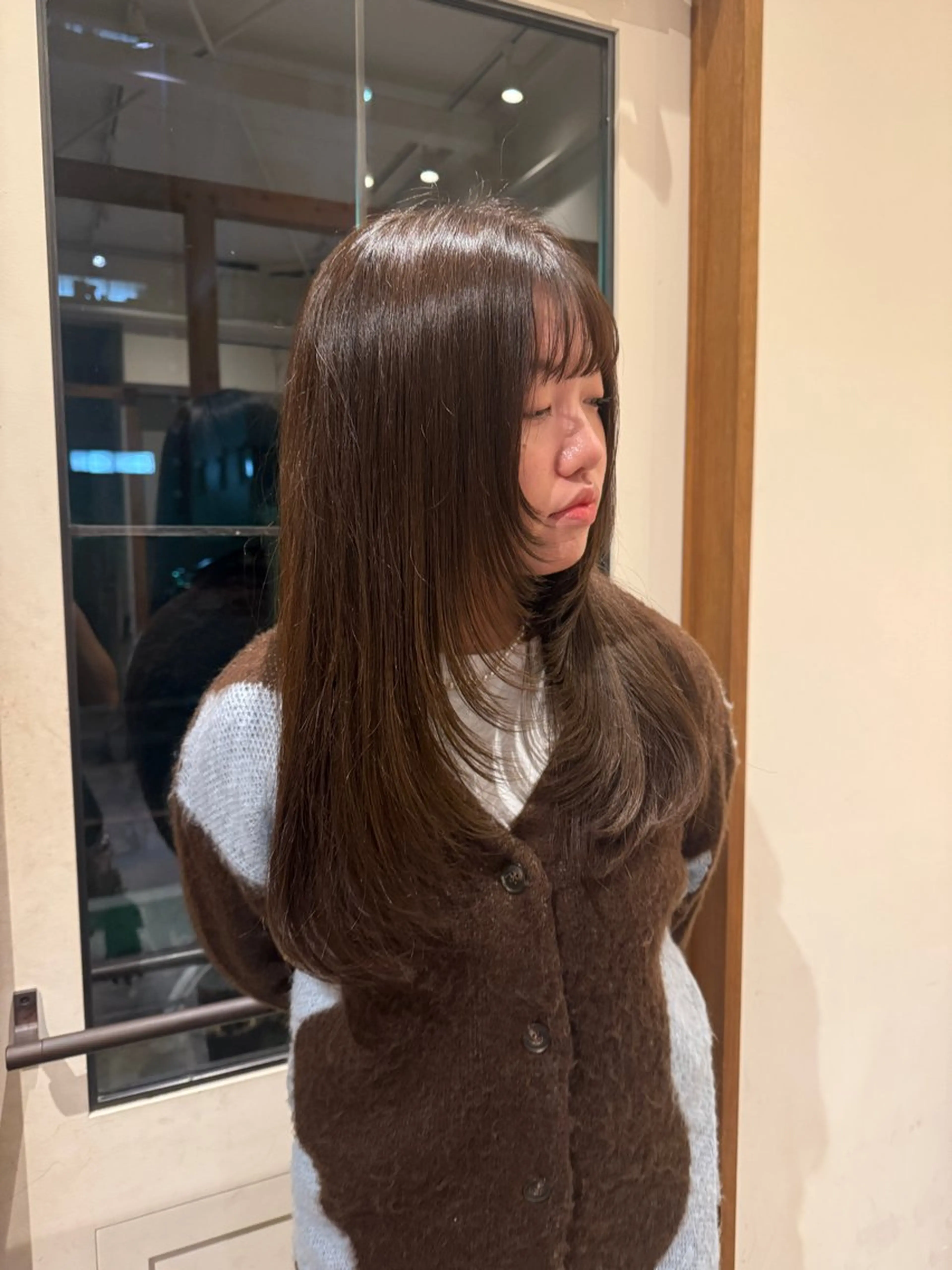 【🍀ご新規様平日限定🍀】カット＋カラー＋3ステップ✨️Meryトリートメント◎ホームケア付きの写真