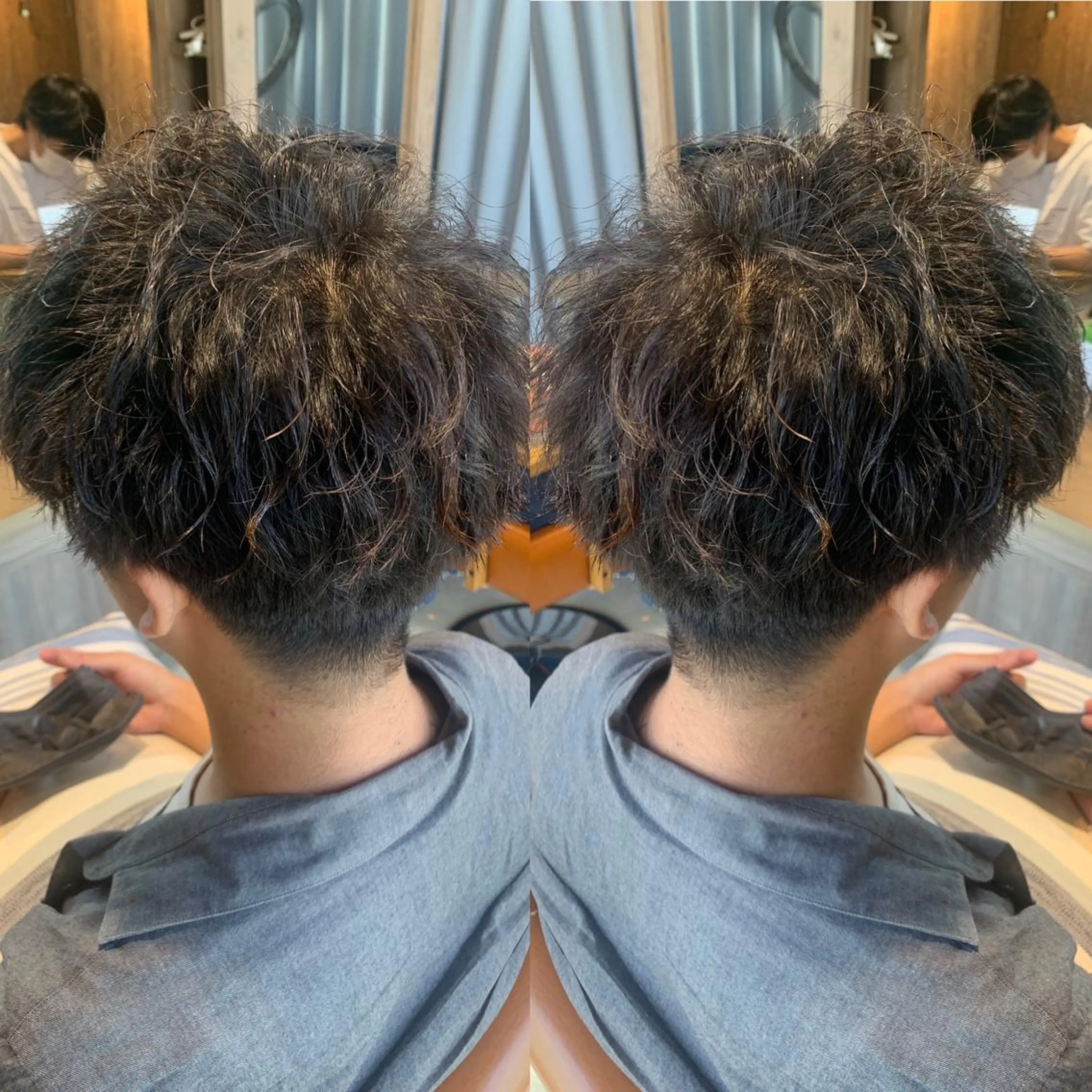 ショート パーマ ツイストパーマ 韓国🇰🇷 ✂︎hair 内田愛のヘアスタイル