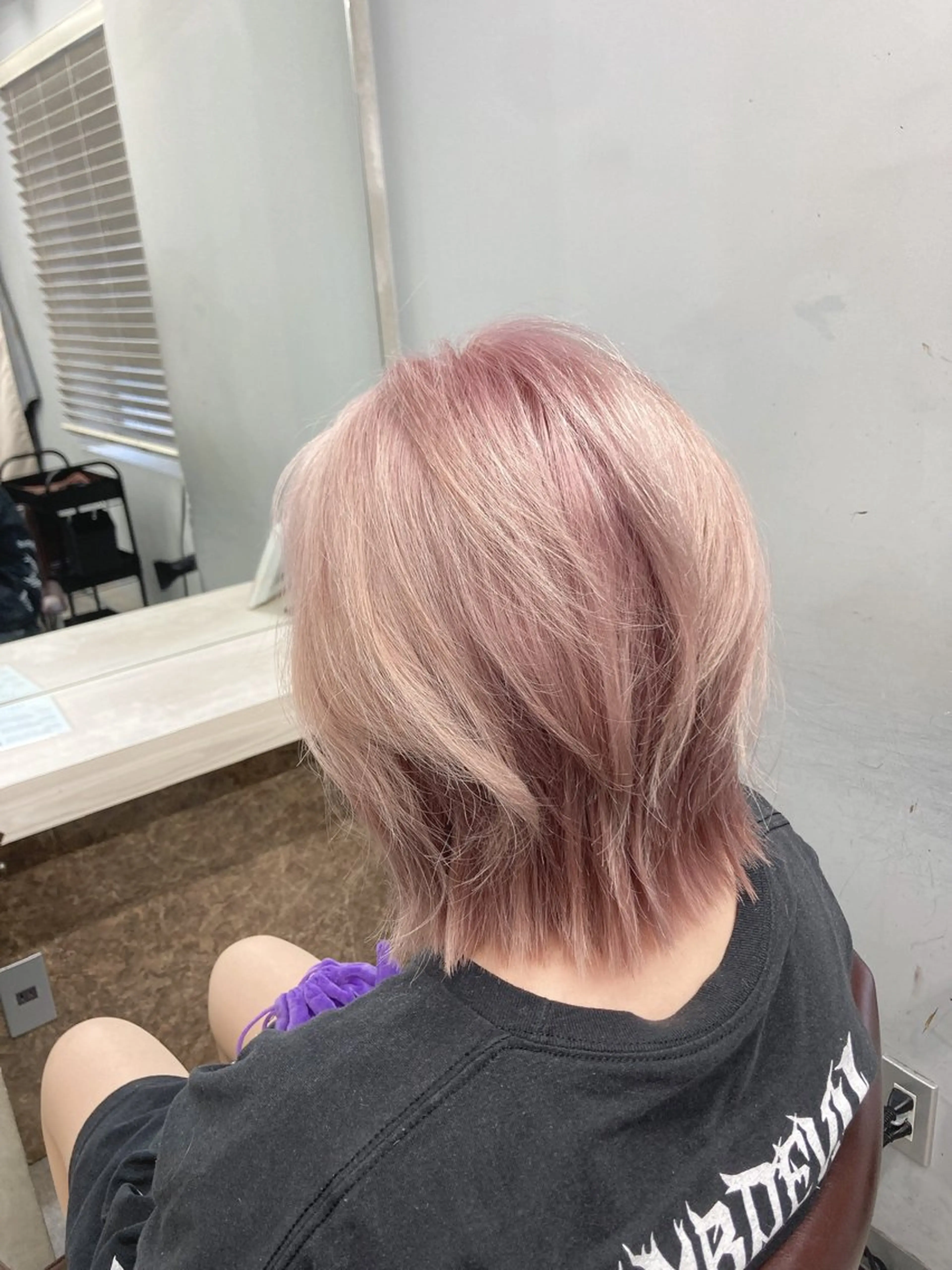 ショート カラー ✨美髪矯正×髪質改善 🍎カイト🍎渋谷のヘアスタイル