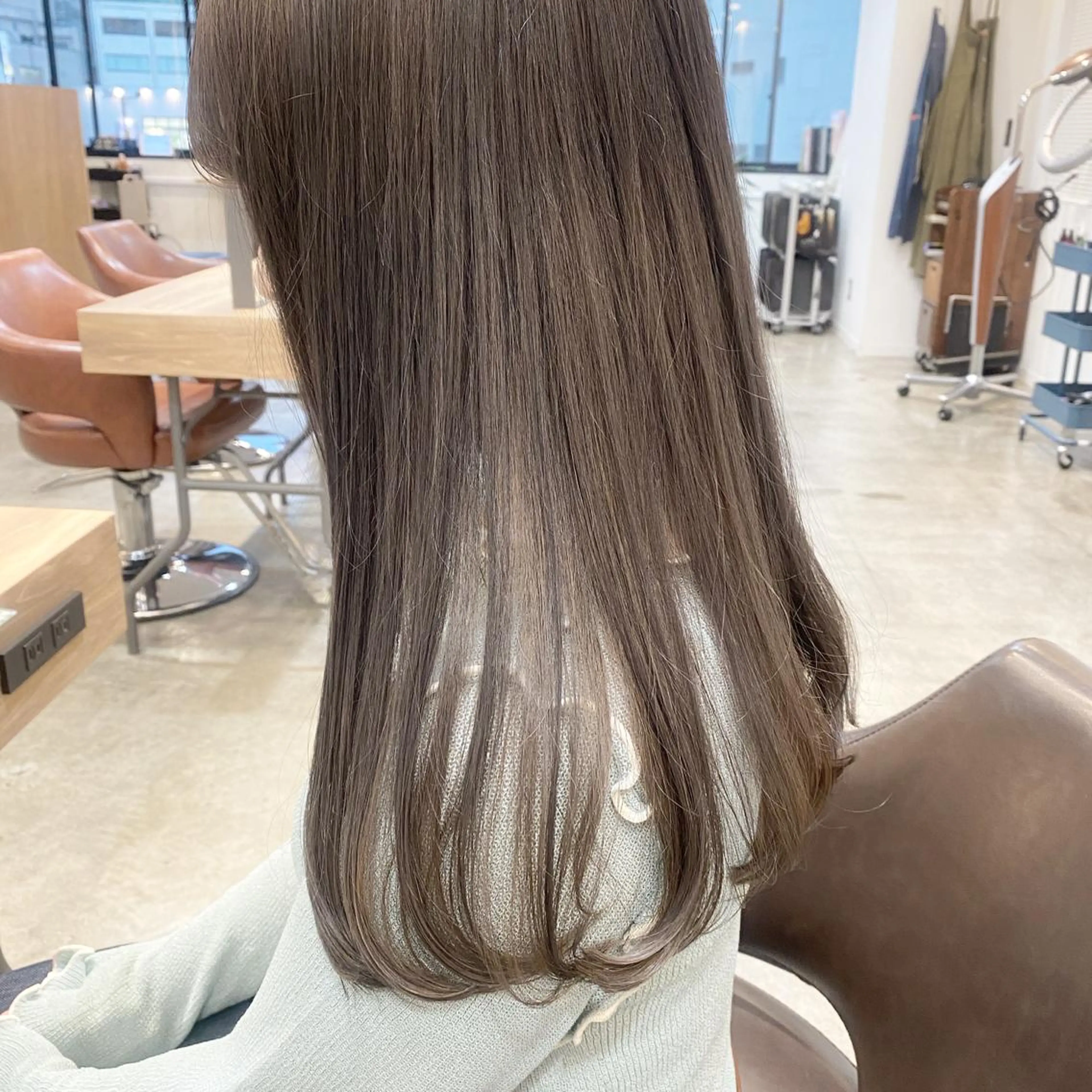 ロング fit stand /HIIRAGIのヘアスタイル