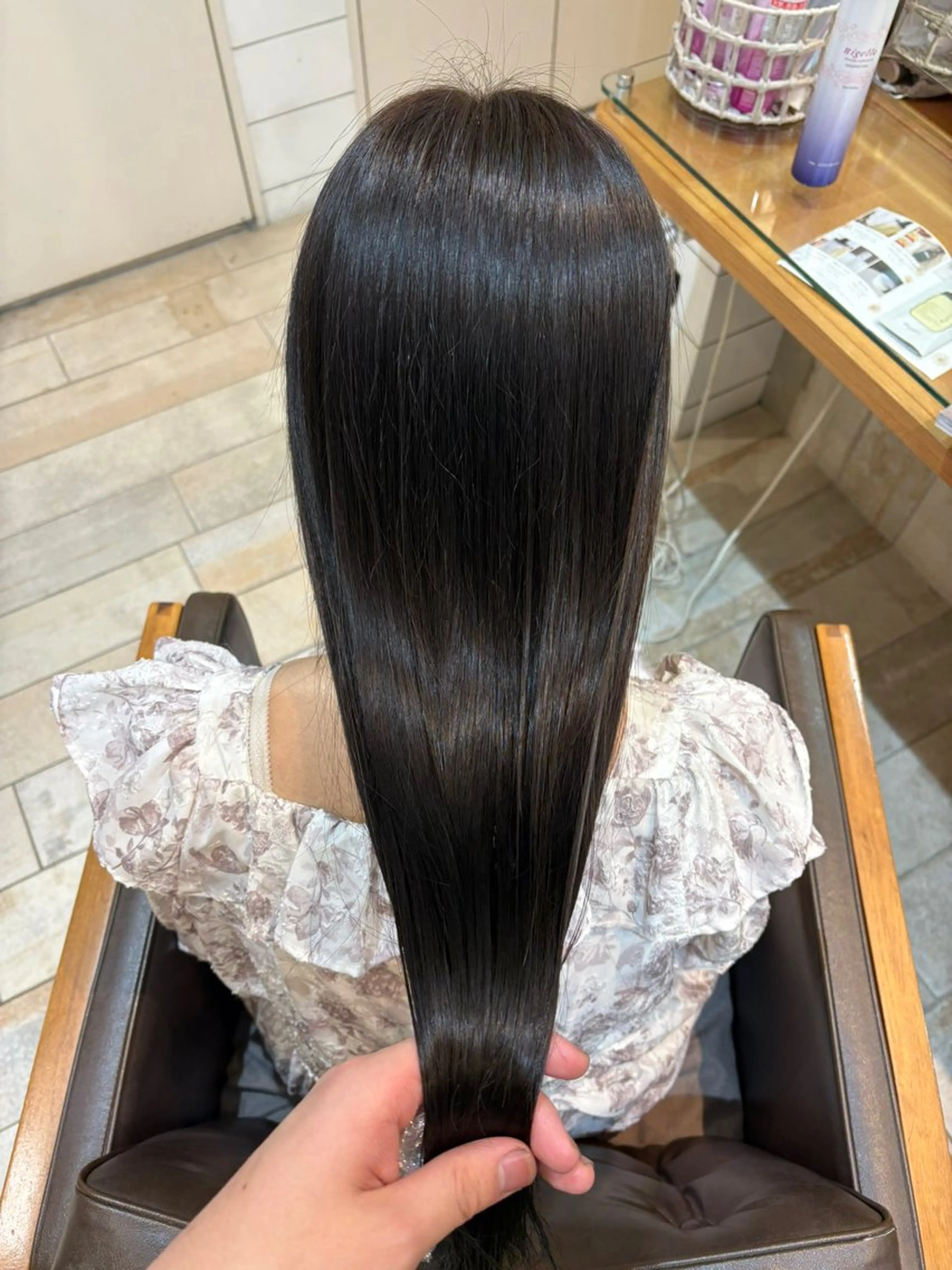 ロング カラー 黒髪 透明感カラー 渋谷/ ✂︎山下 裕太✂︎のヘアスタイル