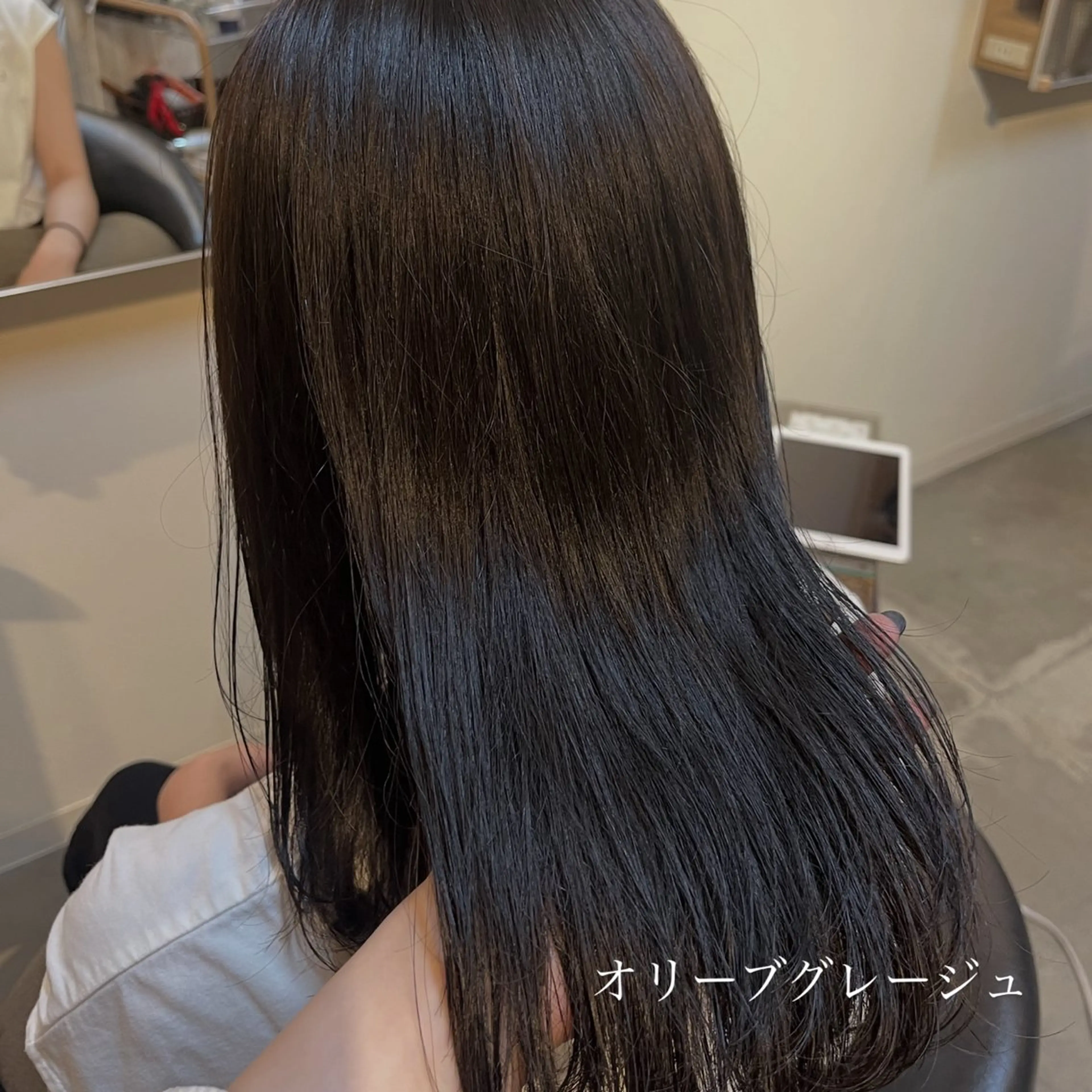 ロング カット ヘアカラー 円山/透明感カラー/ yurinaのヘアスタイル