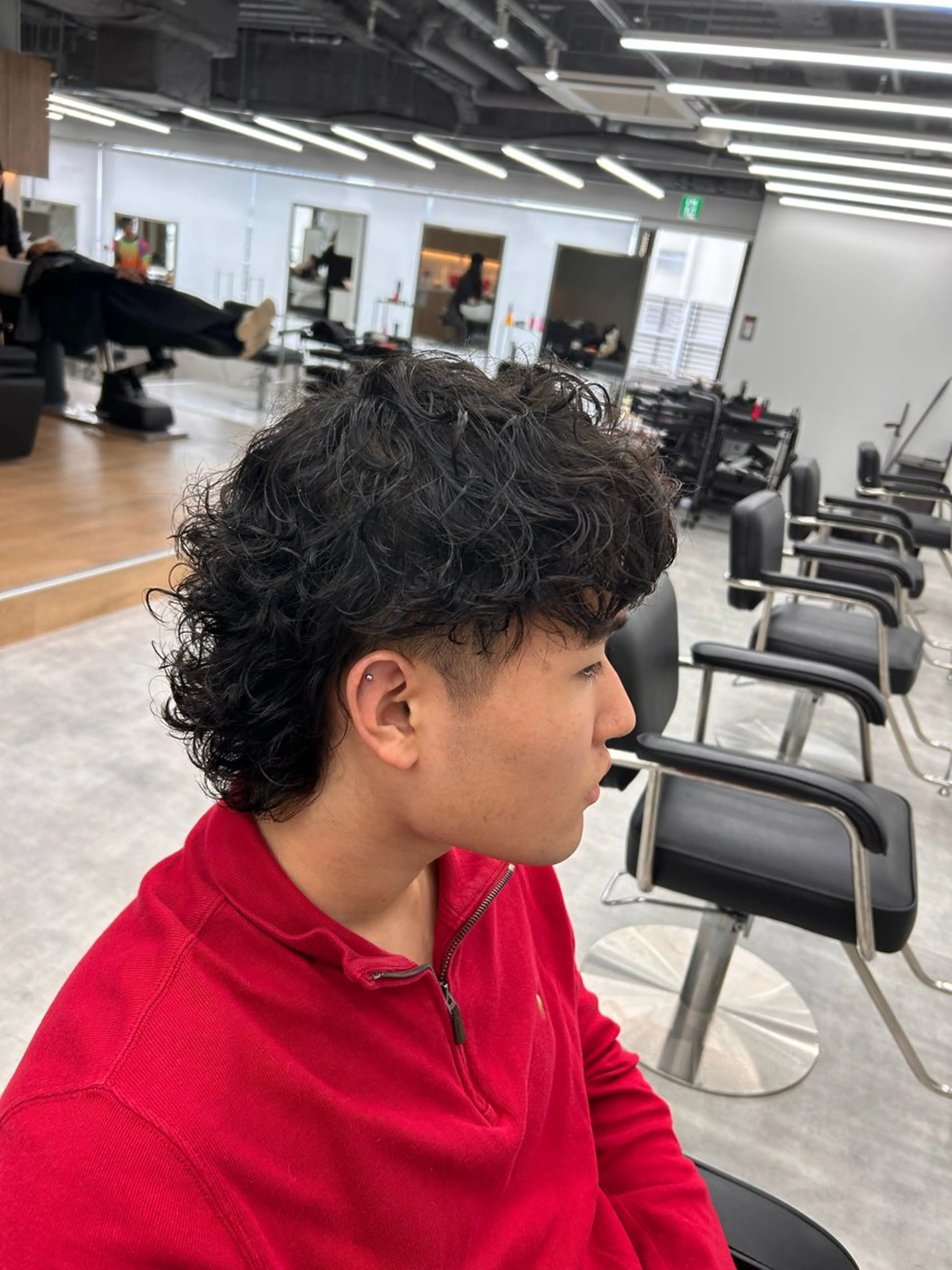 パーマ メンズ カットモデル募集中 新潟万代/こたろ🐯のヘアスタイル
