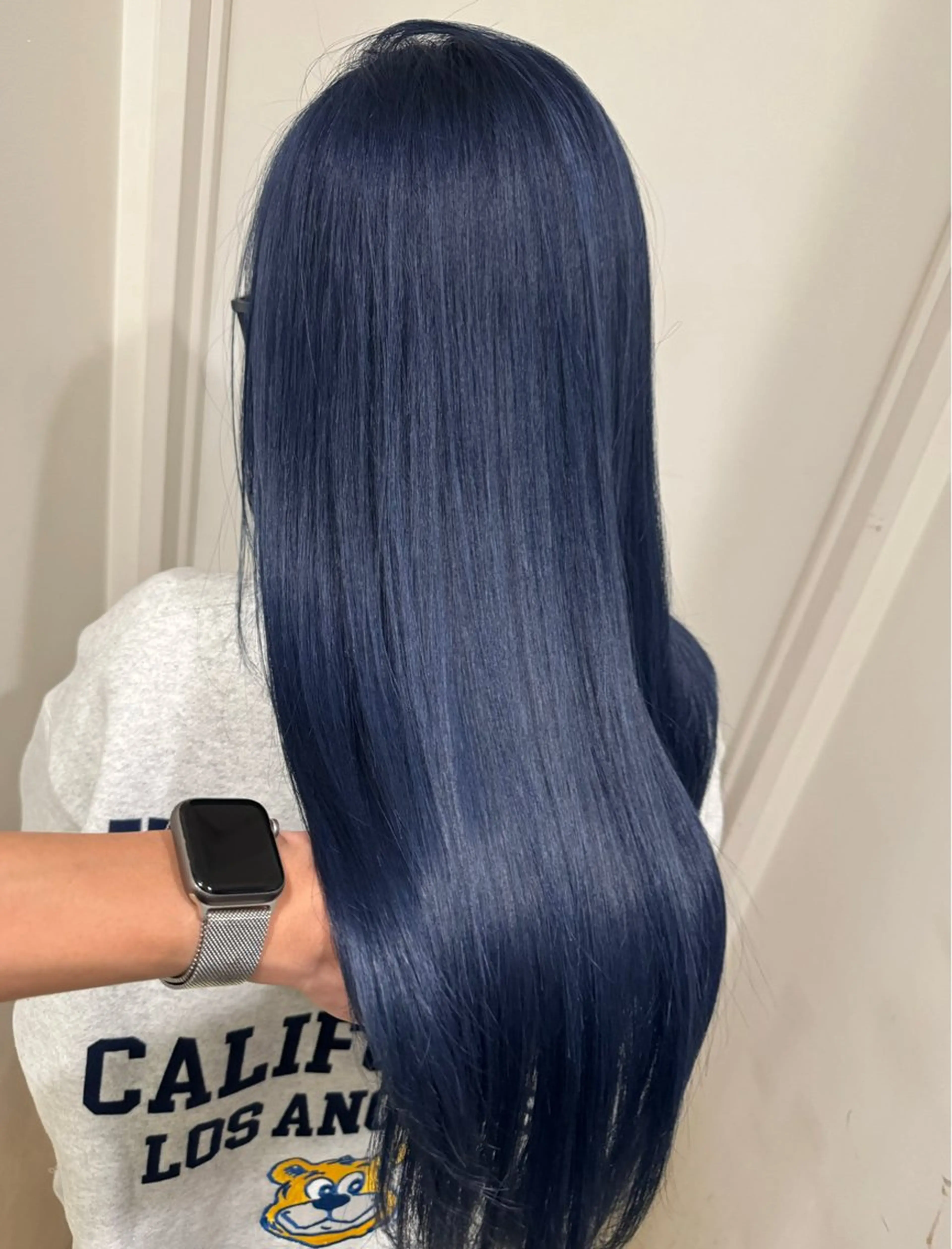 セミロング カラー ヘアアレンジ 🔥ハイトーンカラー ギャルNAOKI🔥のヘアスタイル