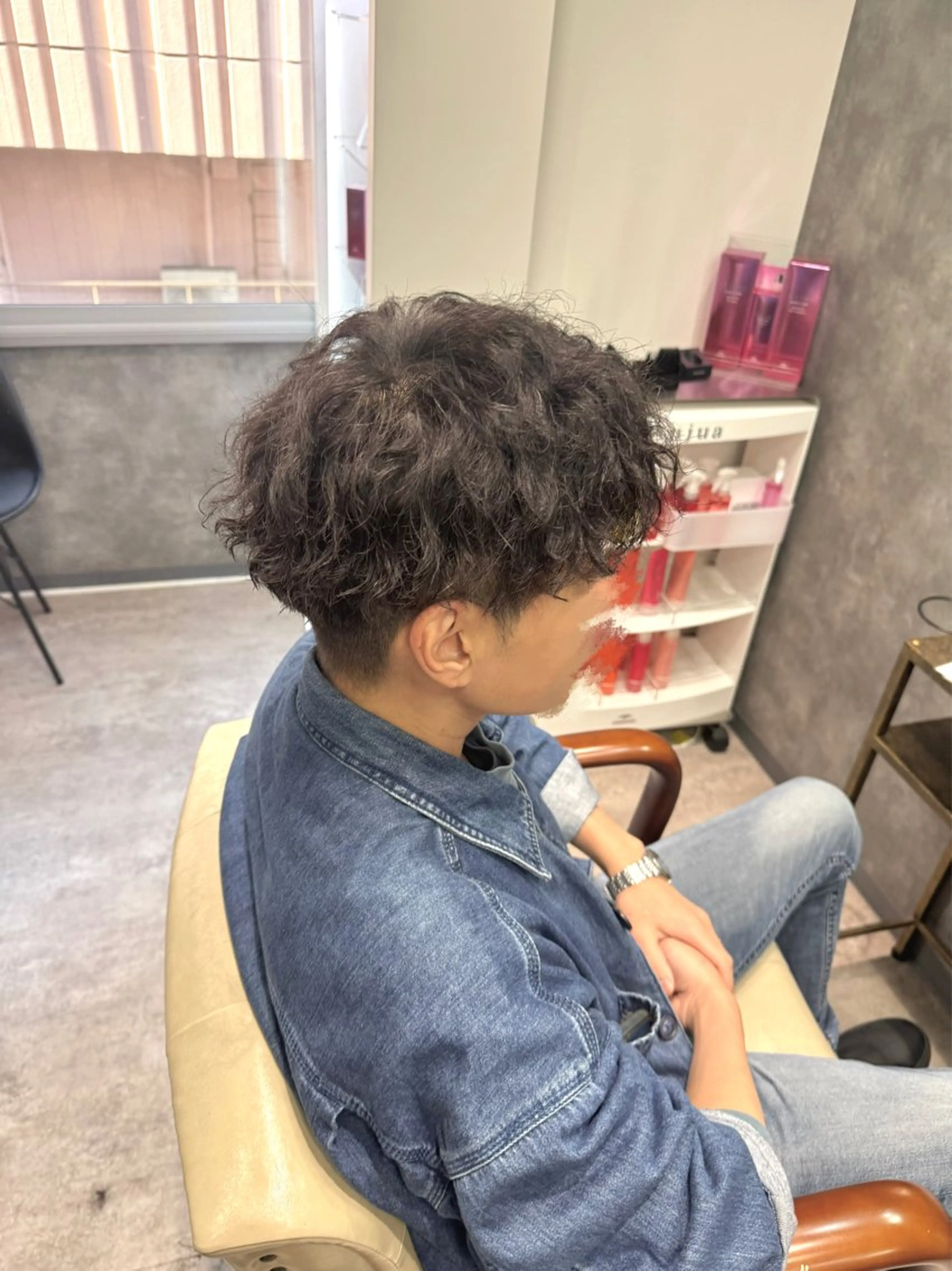 パーマ メンズ 伊関 優愛*.+ﾟのヘアスタイル
