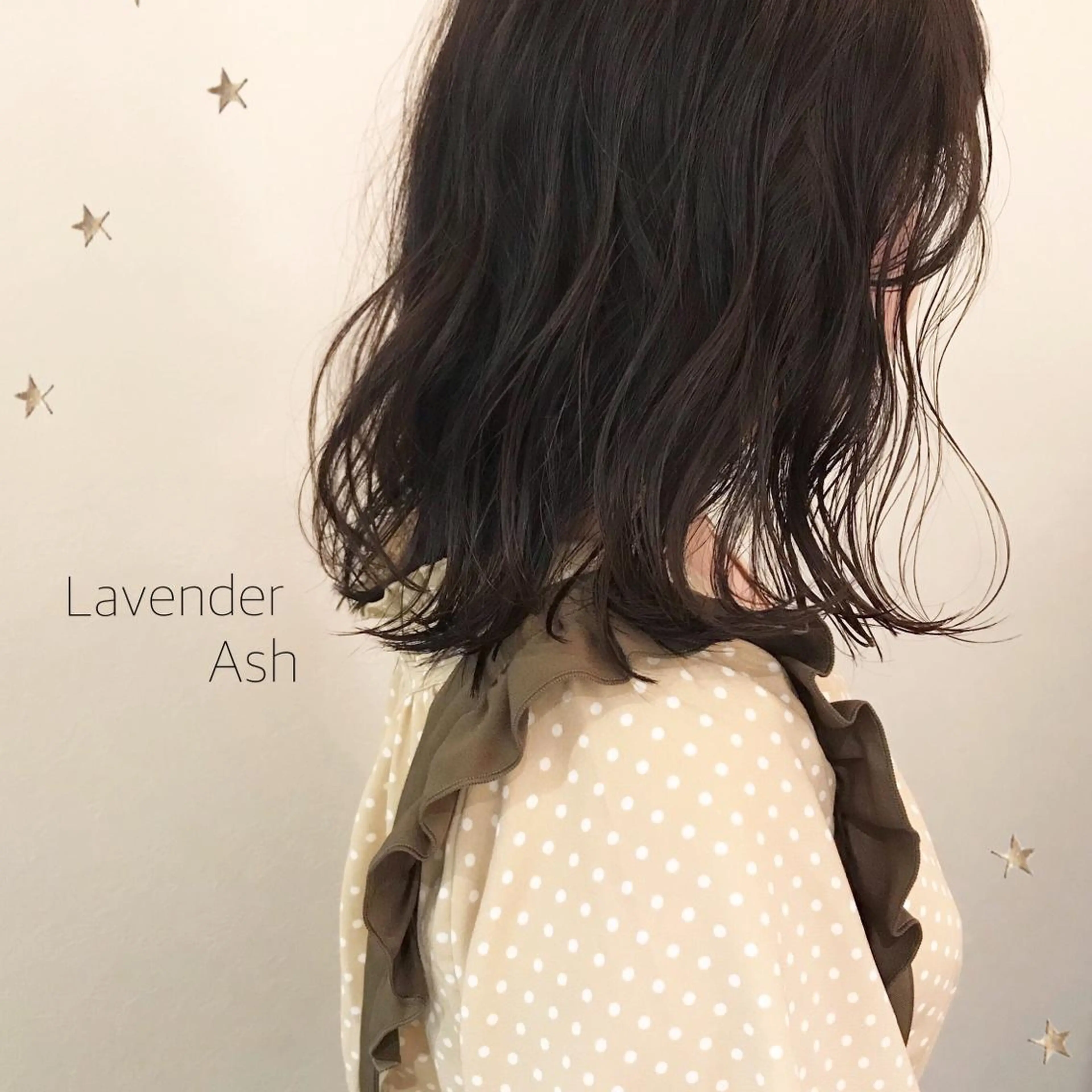 ミディアム カラー 市川 千夏のヘアスタイル