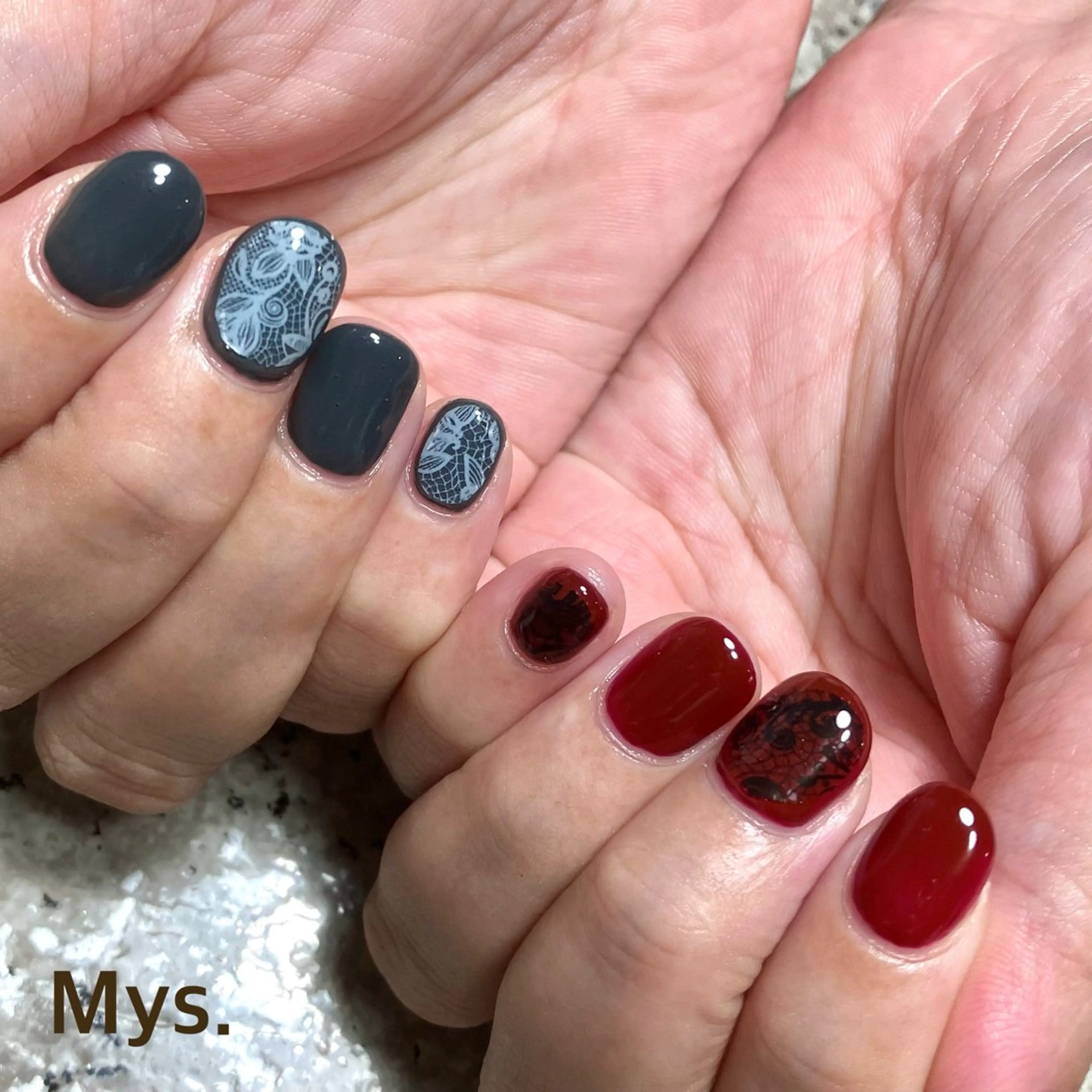 ネイル ハンドネイル Mys. 三上紗紀のネイルデザイン