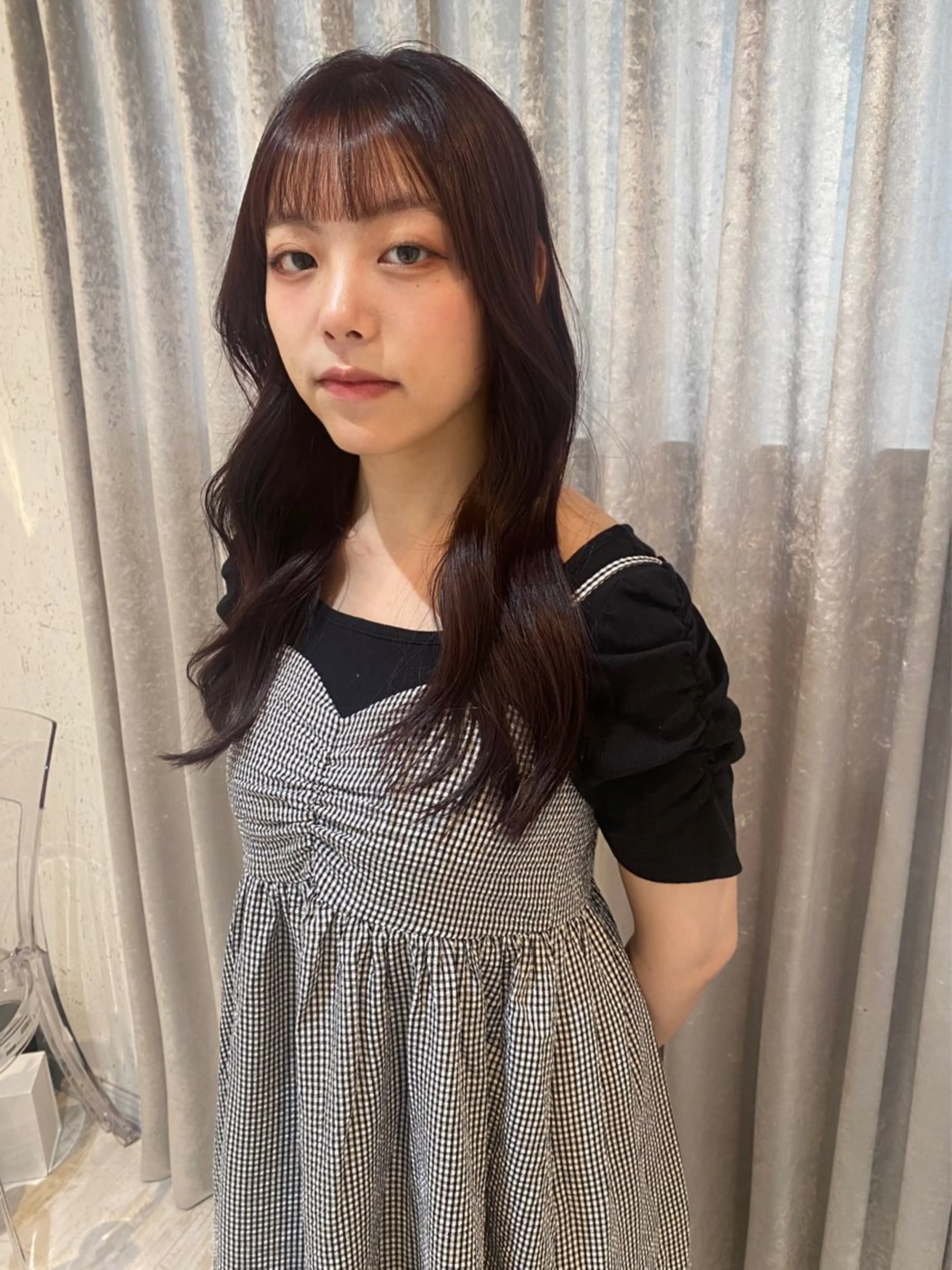 ロング カラー 似合わせカット カット ヘアカラー トリートメント mai / linoah˚✧のヘアスタイル