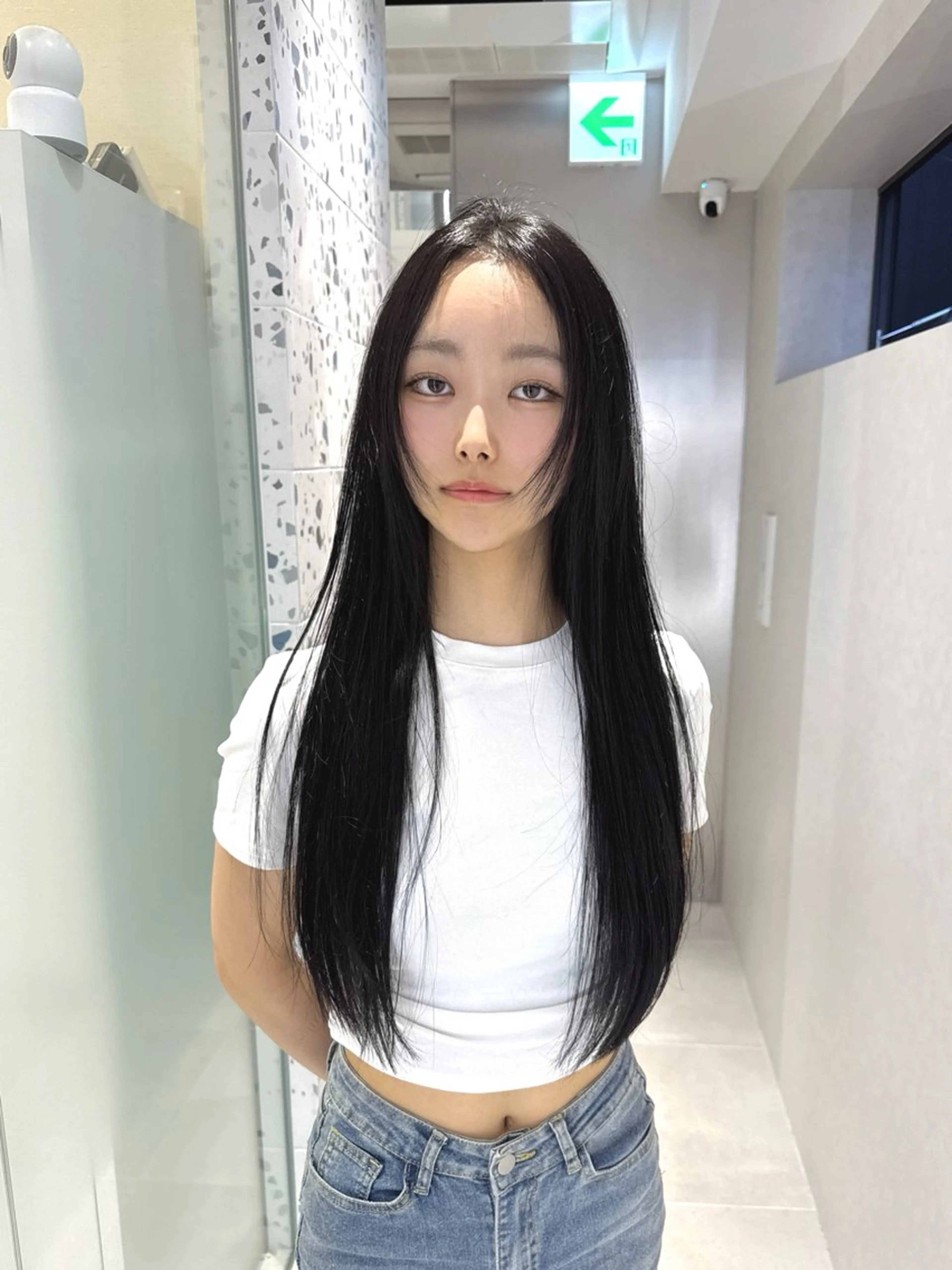 【縮毛矯正】髪質改善ストレート+似合わせカット+髪質改善トリートメントの写真