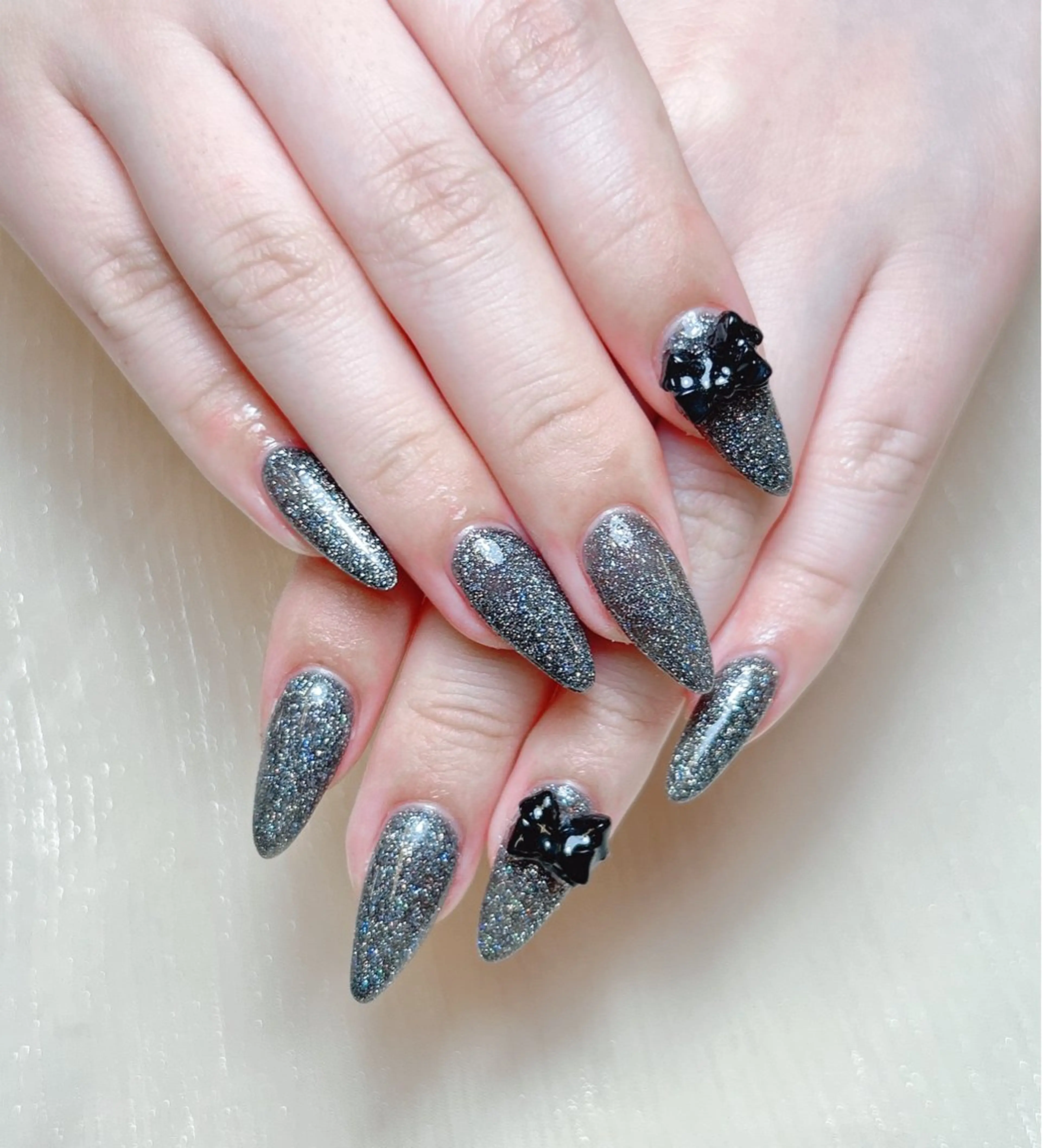 ネイル ハンドネイル M🌷nail 長さだし専門店のネイルデザイン