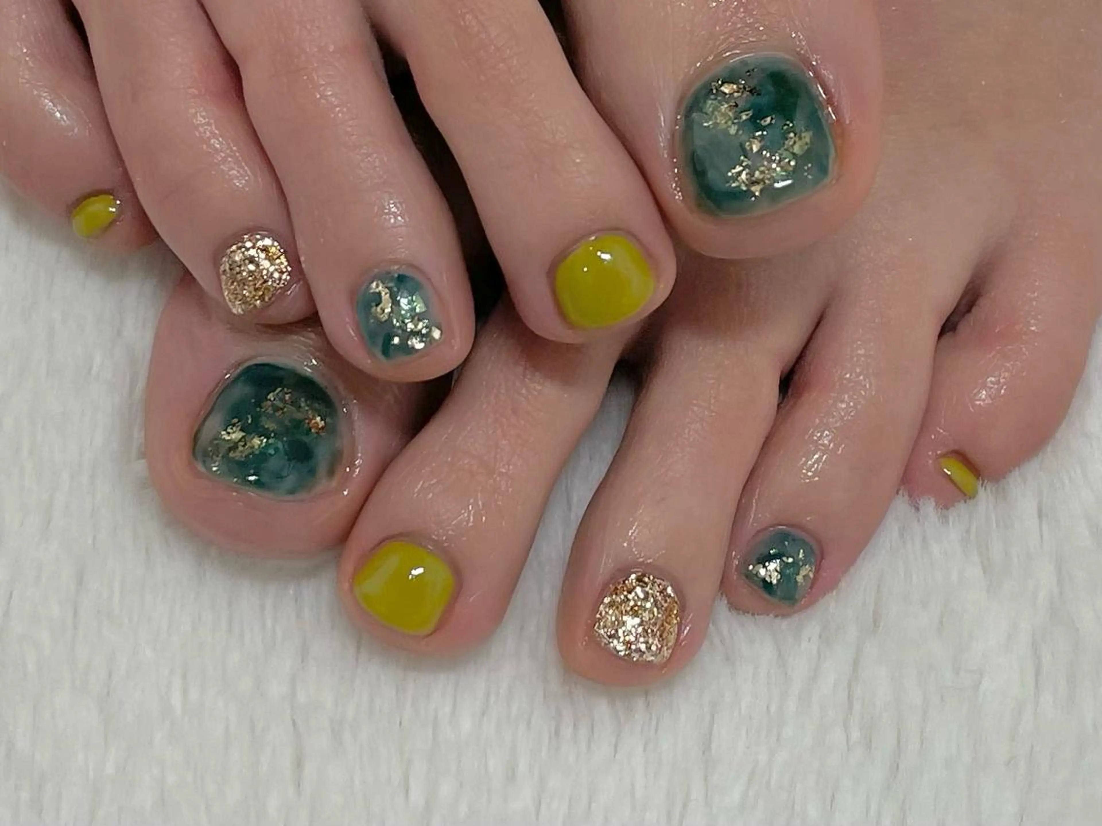 ネイル フットネイル riri-nail Rie Endoのネイルデザイン