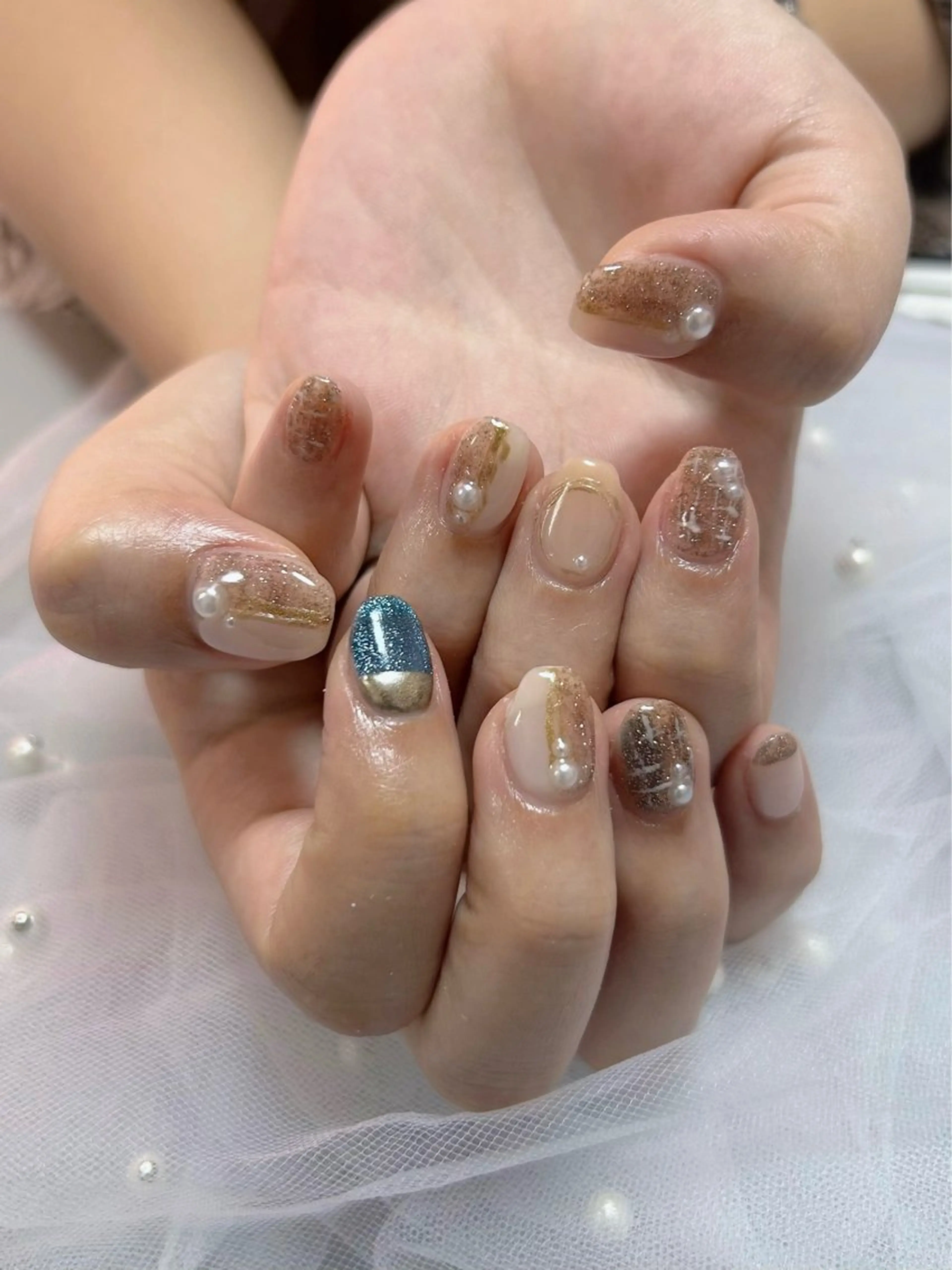 ネイル ハンドネイル 森 晴有のネイルデザイン