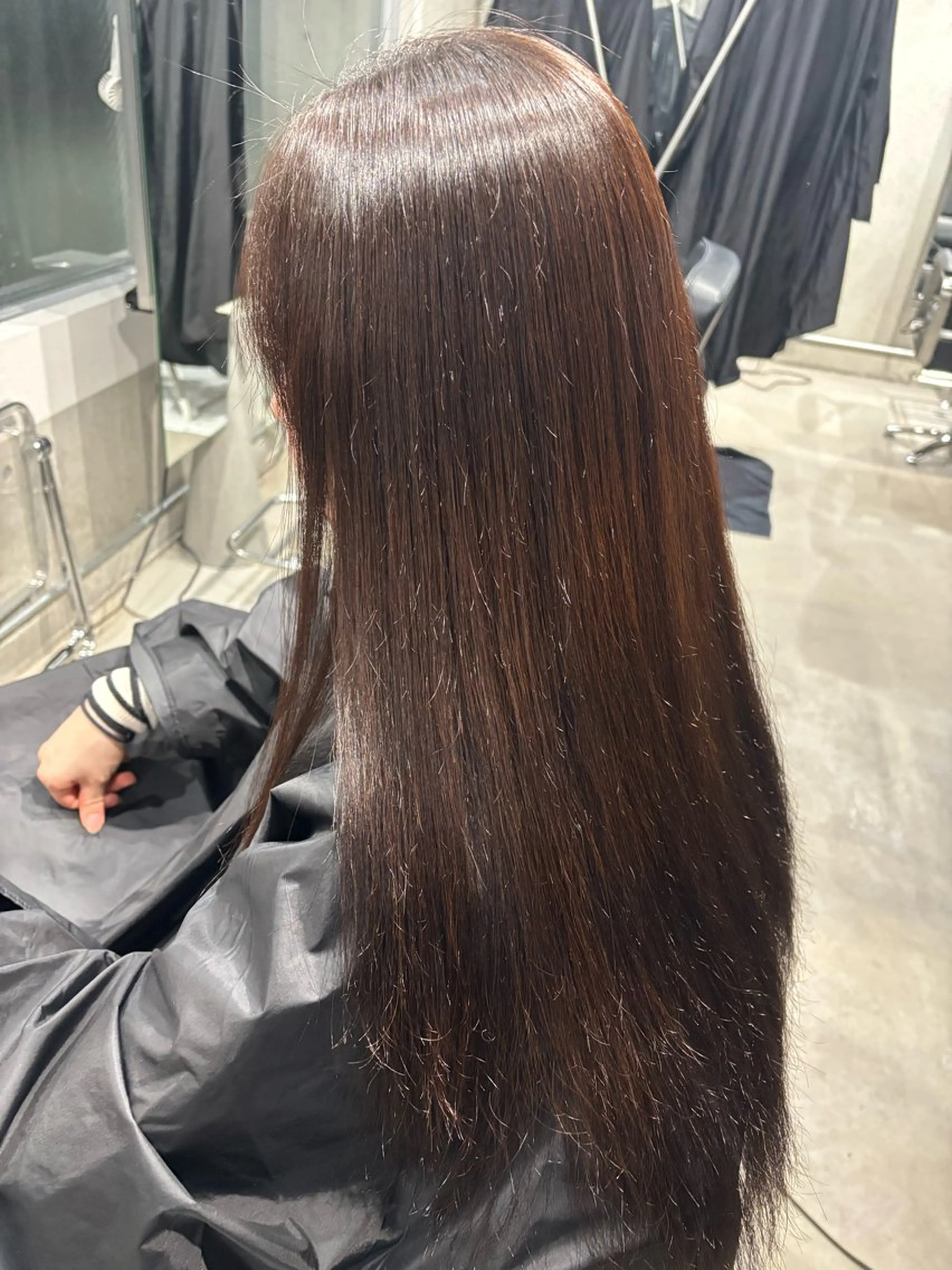 ロング デザインカラー みさのヘアスタイル