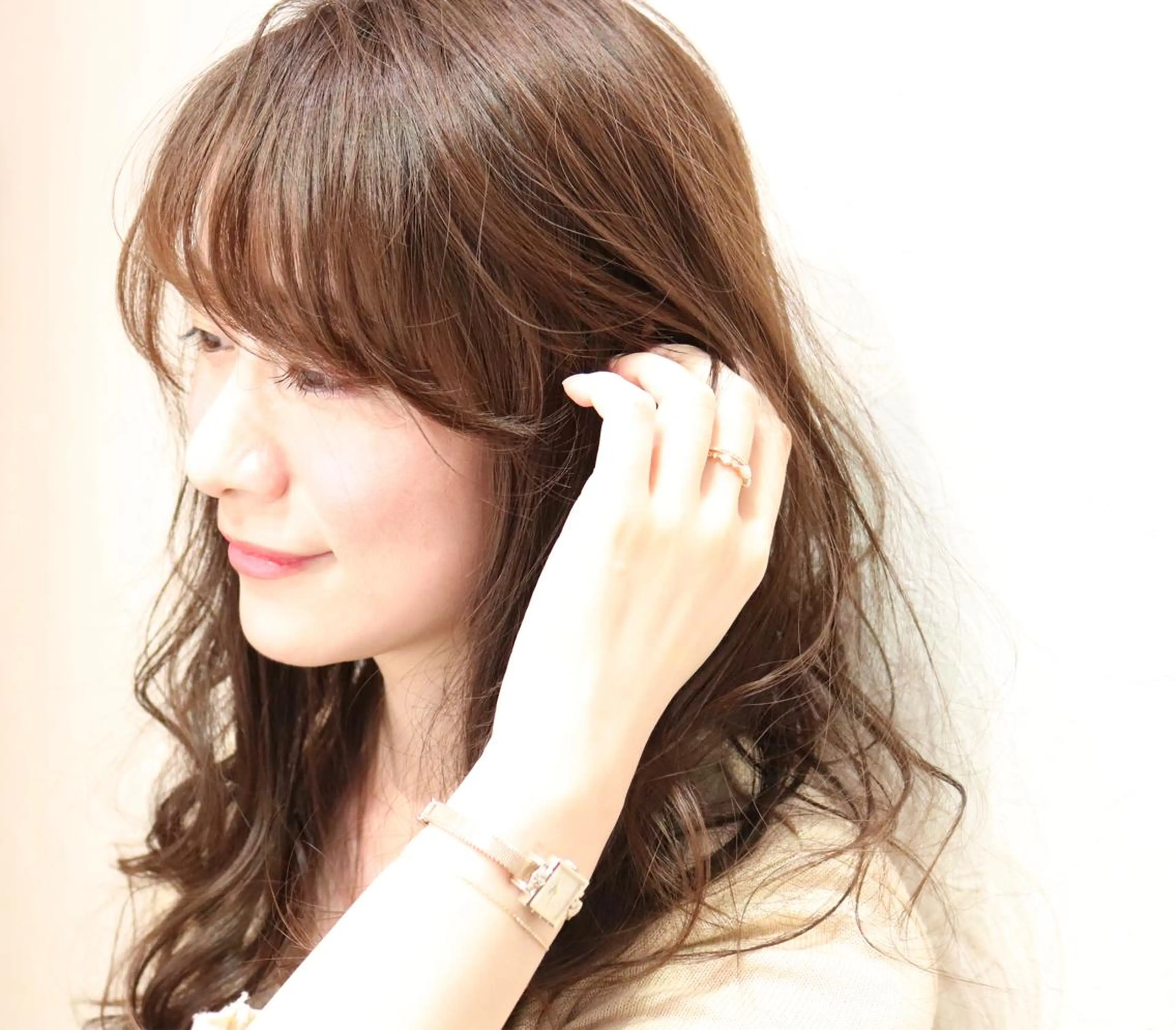ロング パーマ 清水 大樹のヘアスタイル