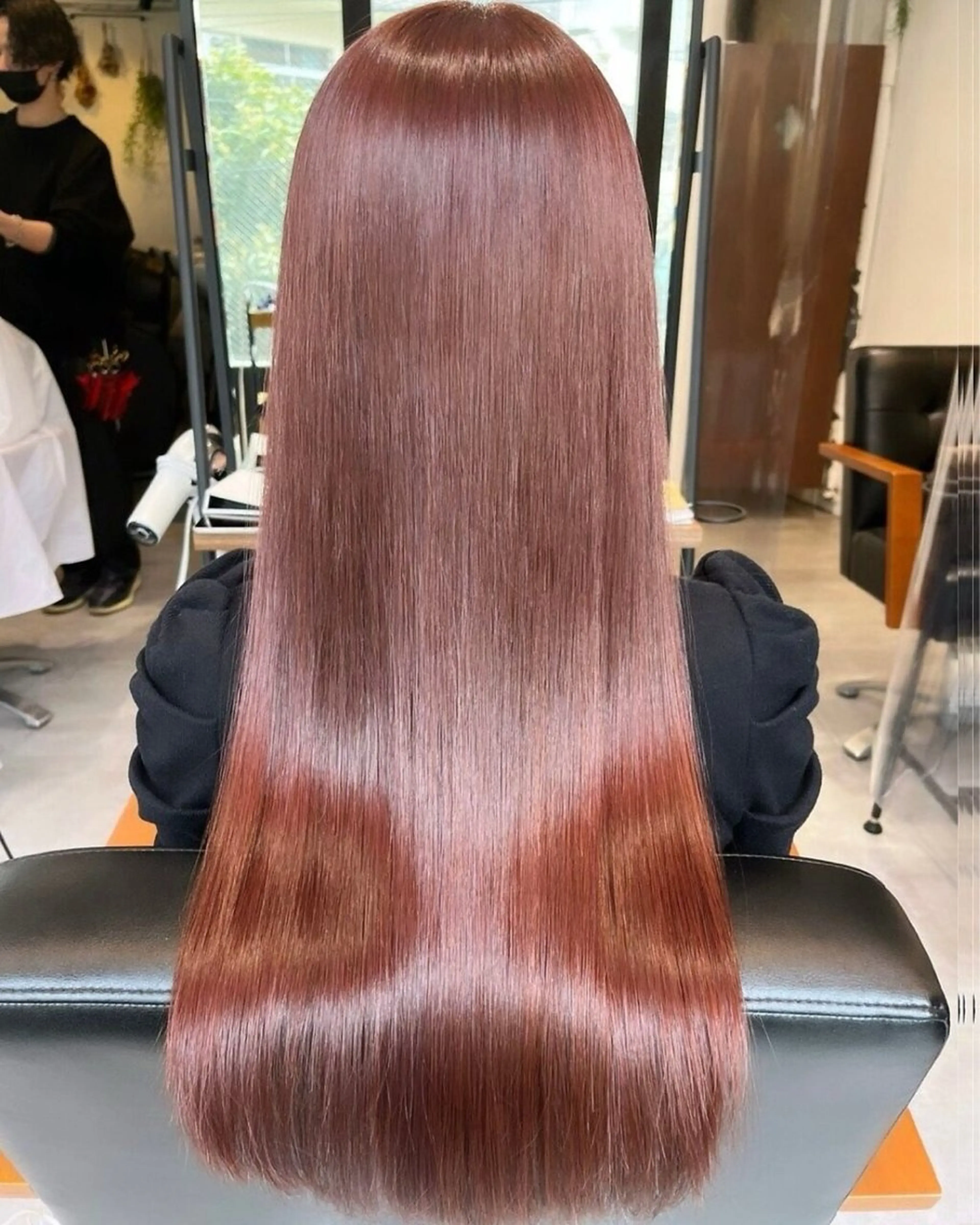 ロング 髪質改善/艶カラー 縮毛矯正/晴のヘアスタイル