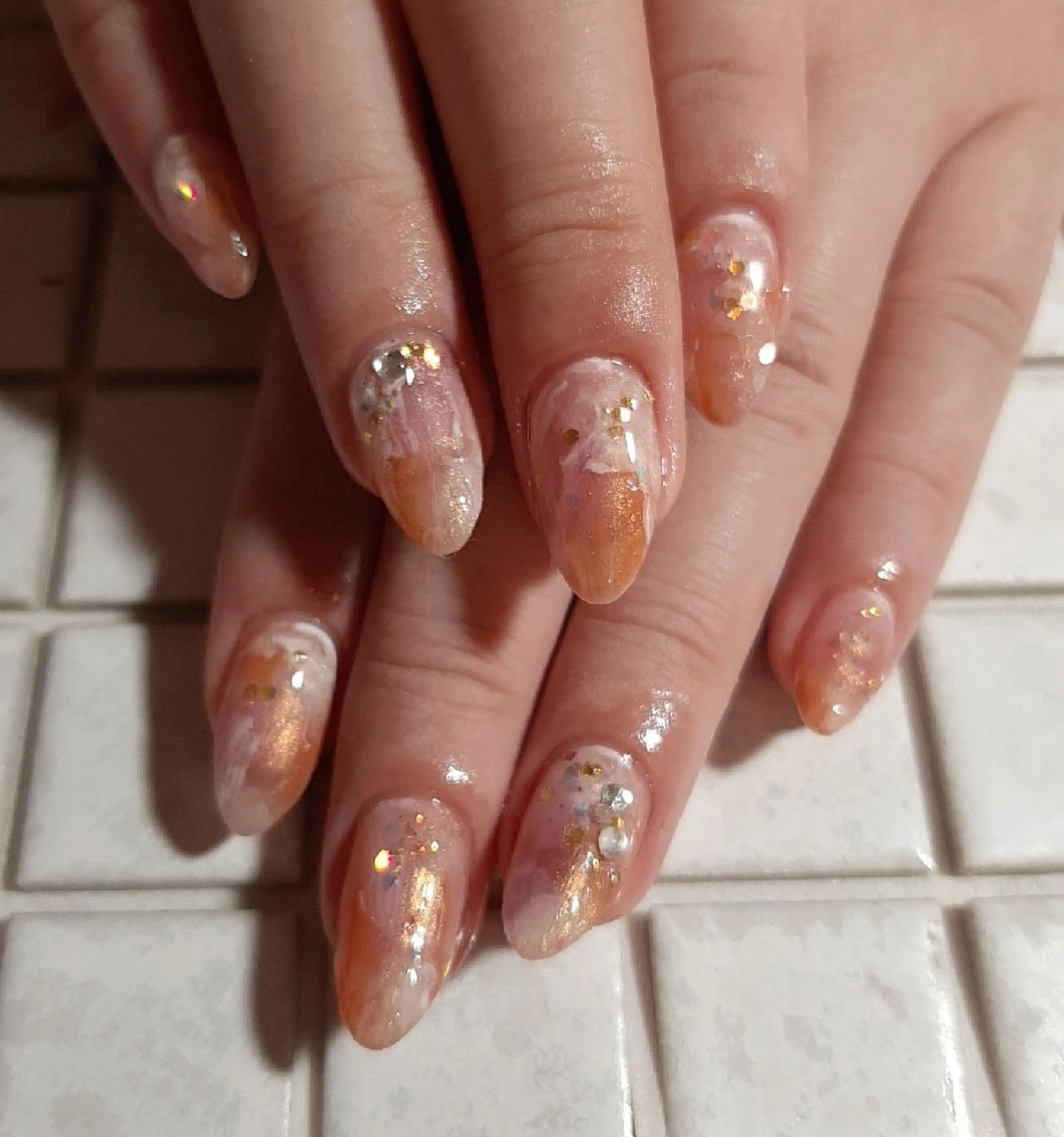 ネイル シンプルネイル ハンドネイル private salon mieのネイルデザイン