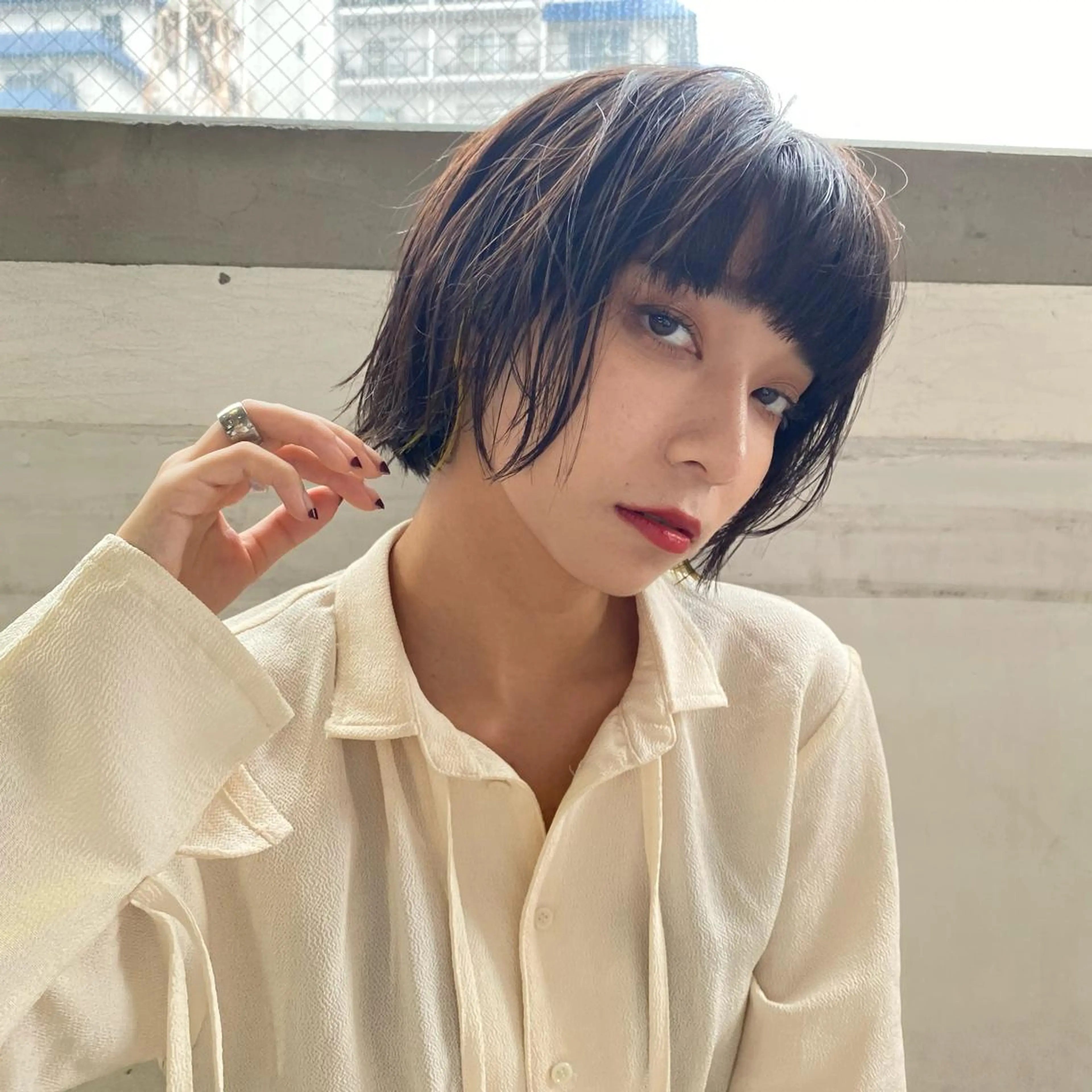 ショート カラー 無料カットモデル募集 🌱ひょうがのヘアスタイル