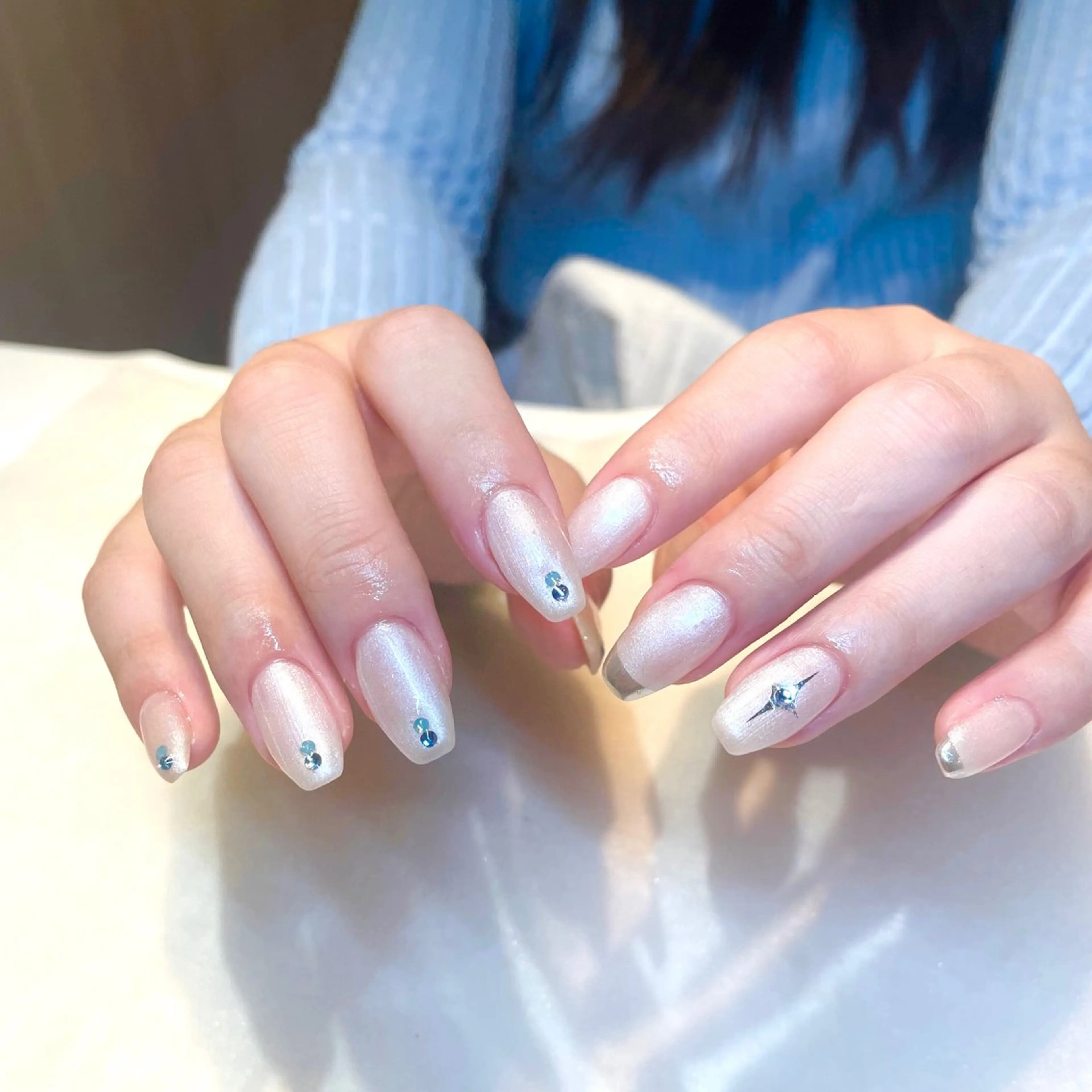 ネイル ハンドネイル 新井 ひなののネイルデザイン