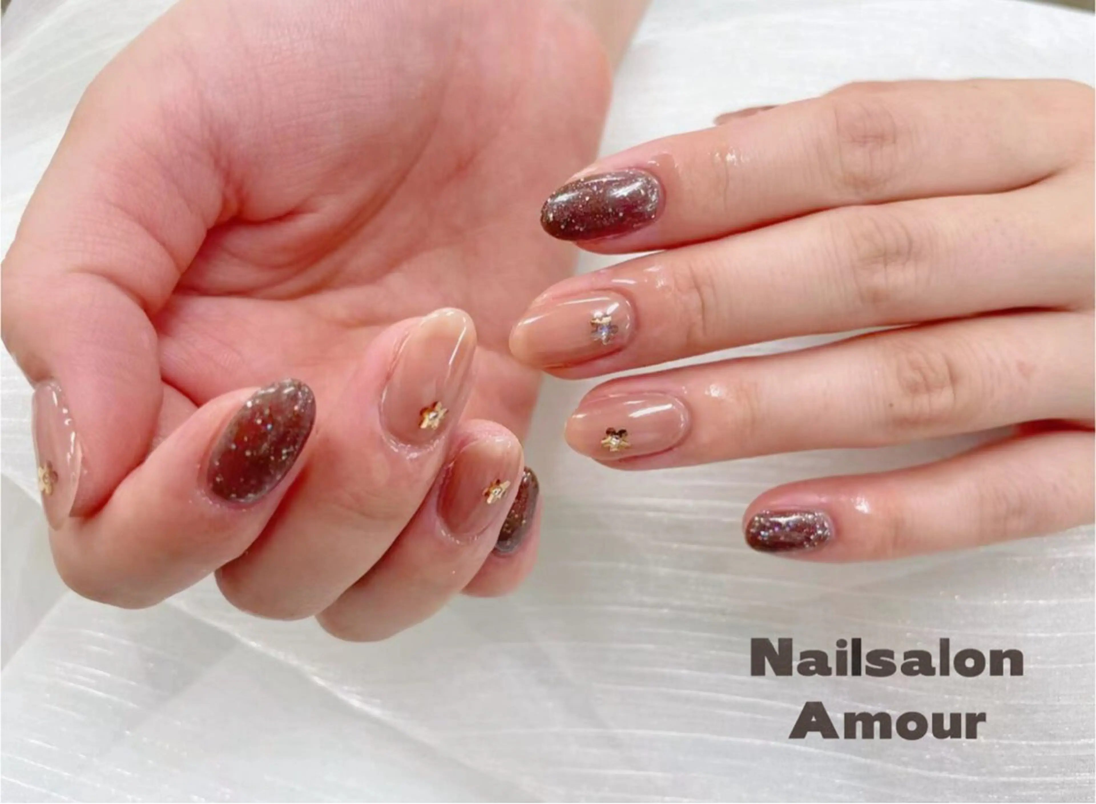 ネイル パラジェル登録店　Nailsalon Amour  上野湯島店所属・🫧 はる🩵のネイルデザイン