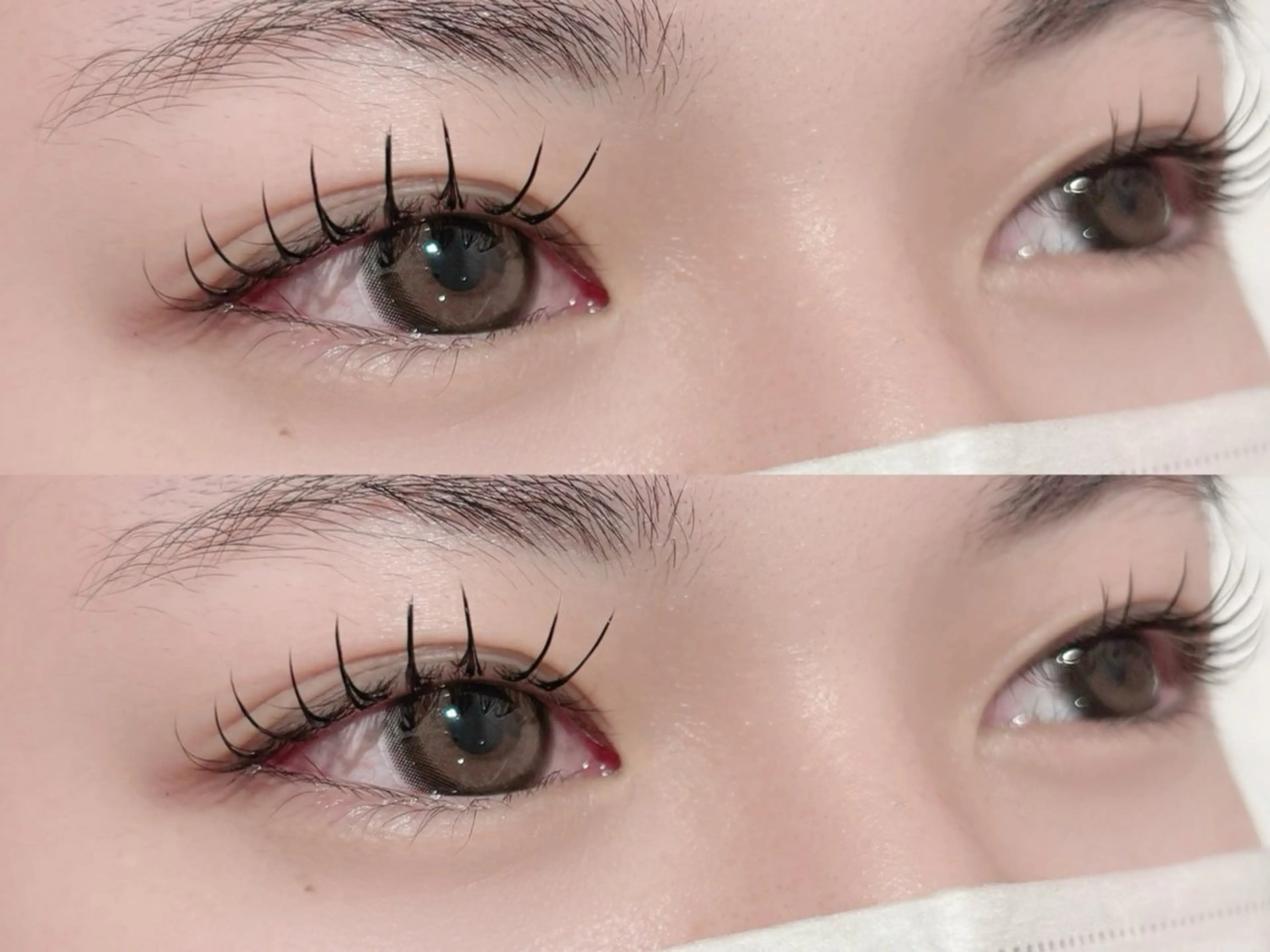 フラットラッシュ100本👀❤︎の写真