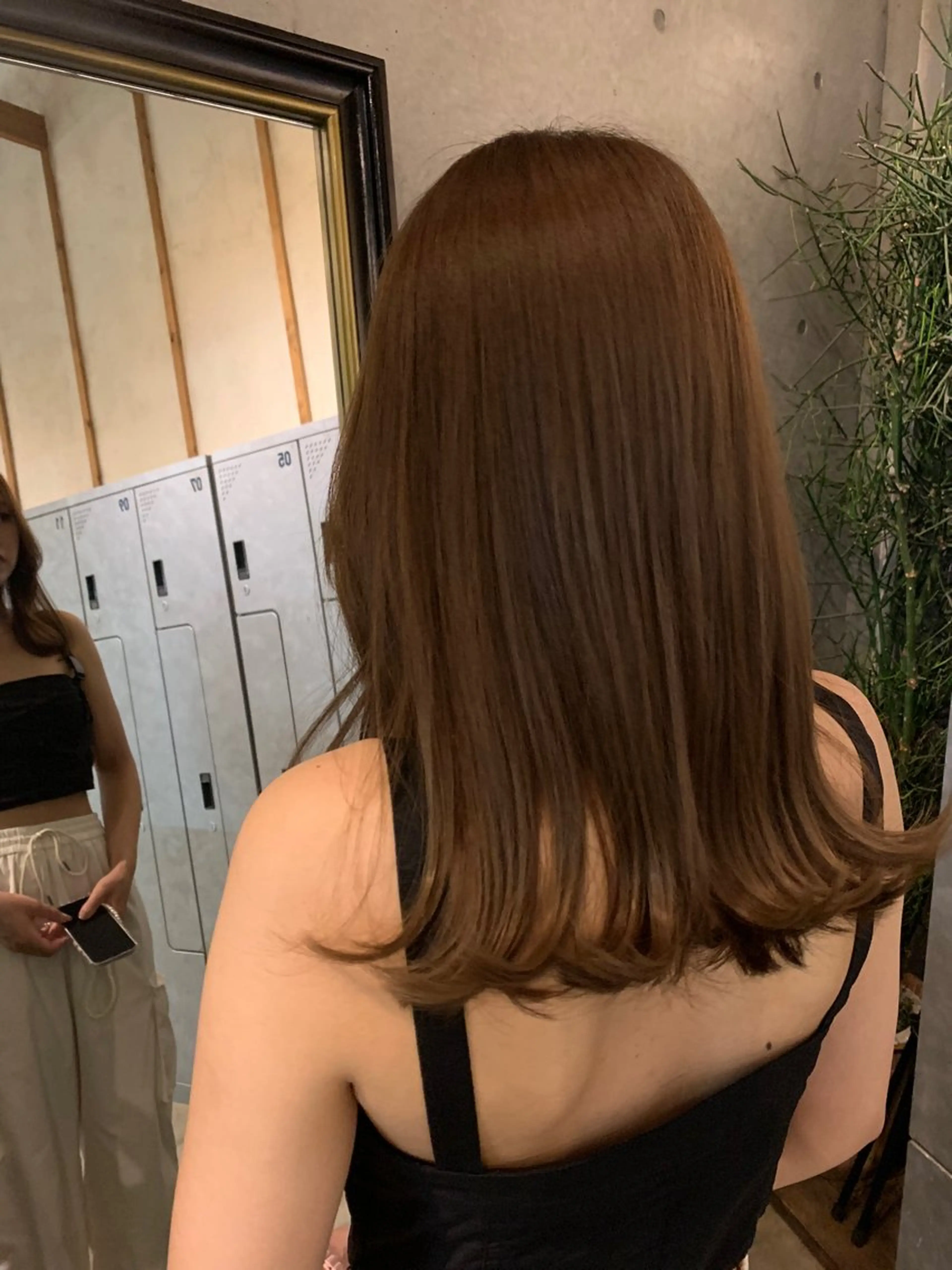 セミロング カラー 詩織/パーマ /代官山のヘアスタイル