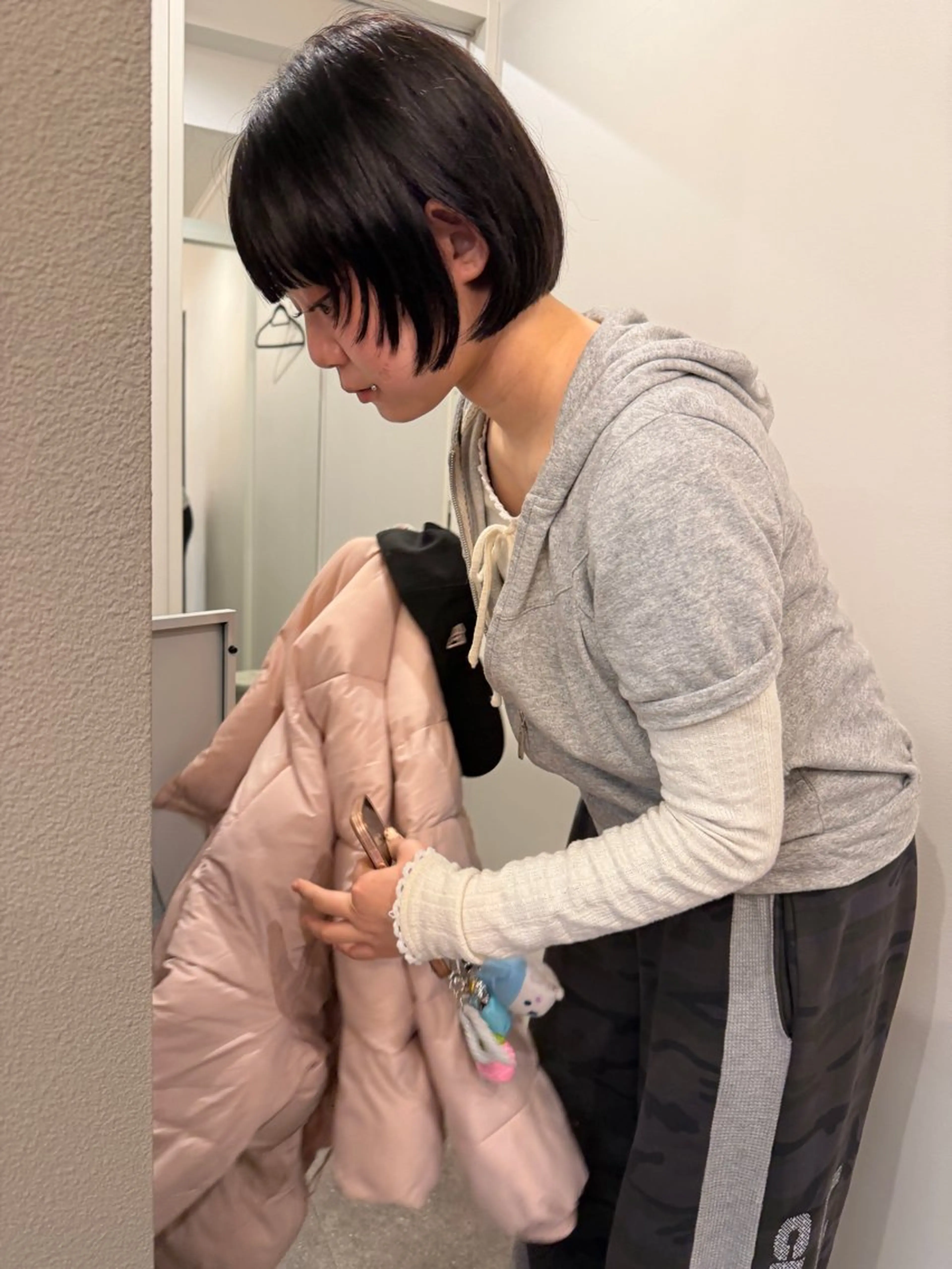 ショート カラー カット ヘアカラー パーマ/透明感カラー 元町🌱takutoのヘアスタイル