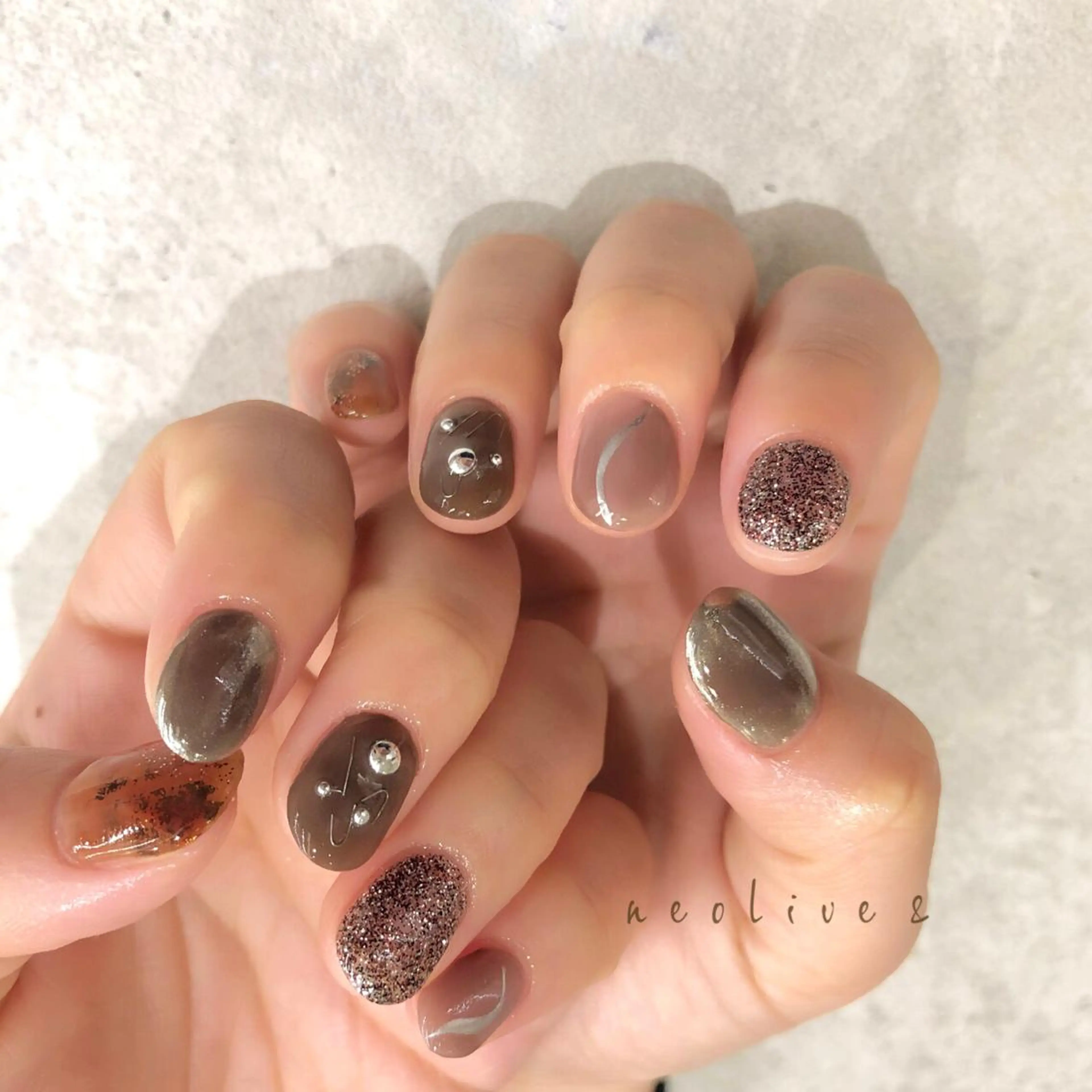 ネイル ハンドネイル Yuriko Omi パラジェル/渋谷のネイルデザイン