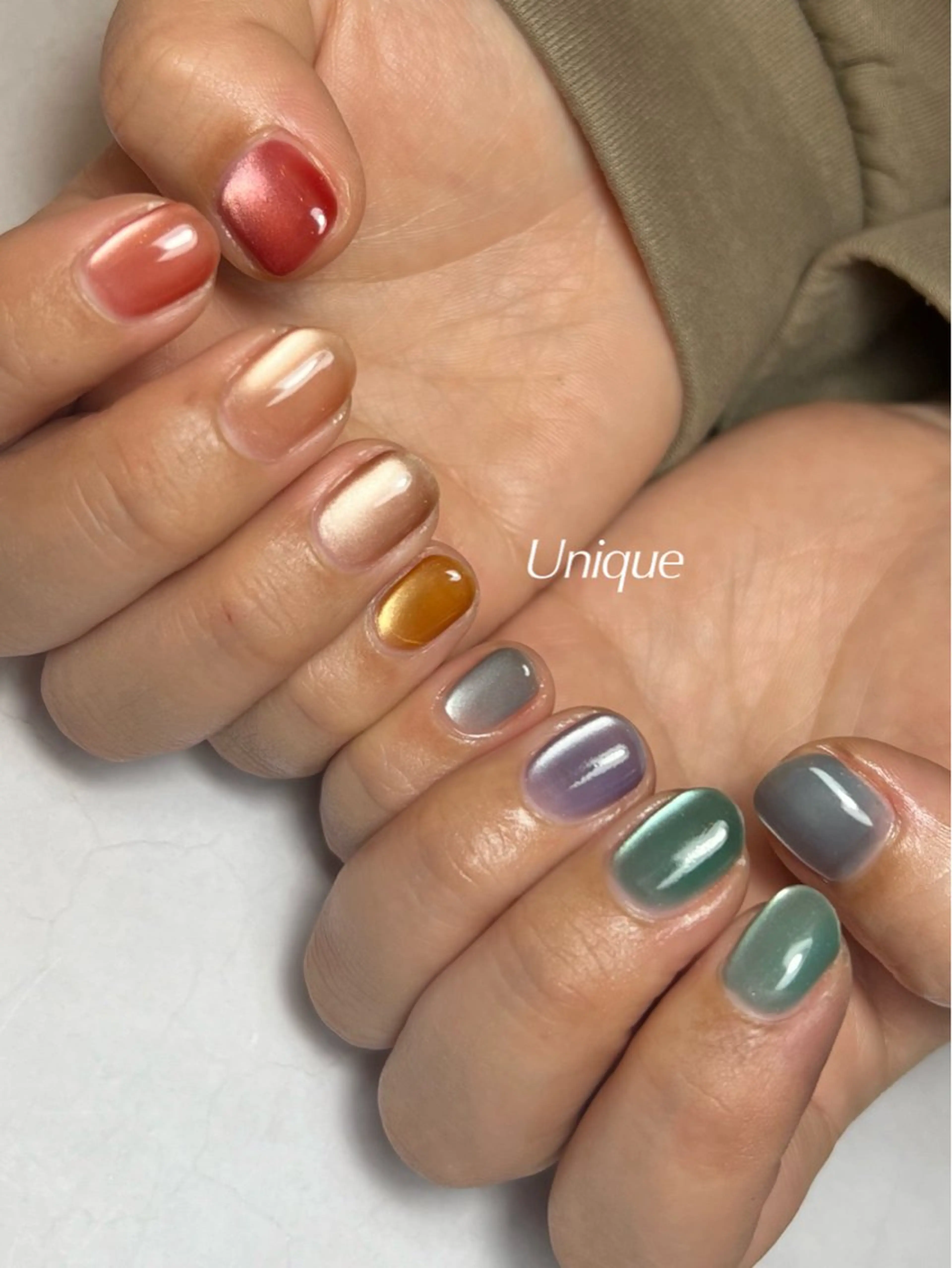 ネイル ハンドネイル Unique 【ユニーク】のネイルデザイン