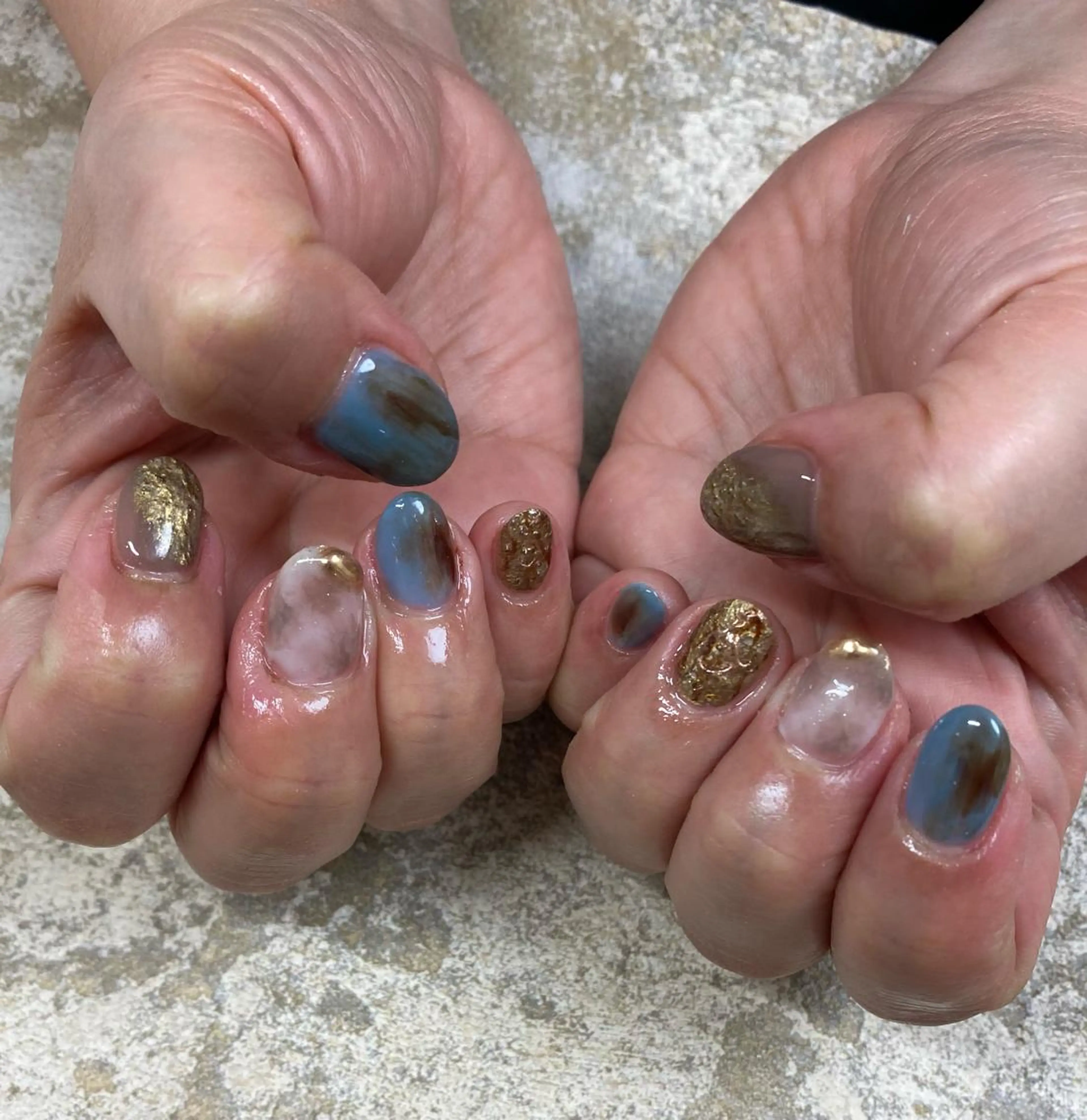 ネイル ハンドネイル OOMINE KAORIのネイルデザイン