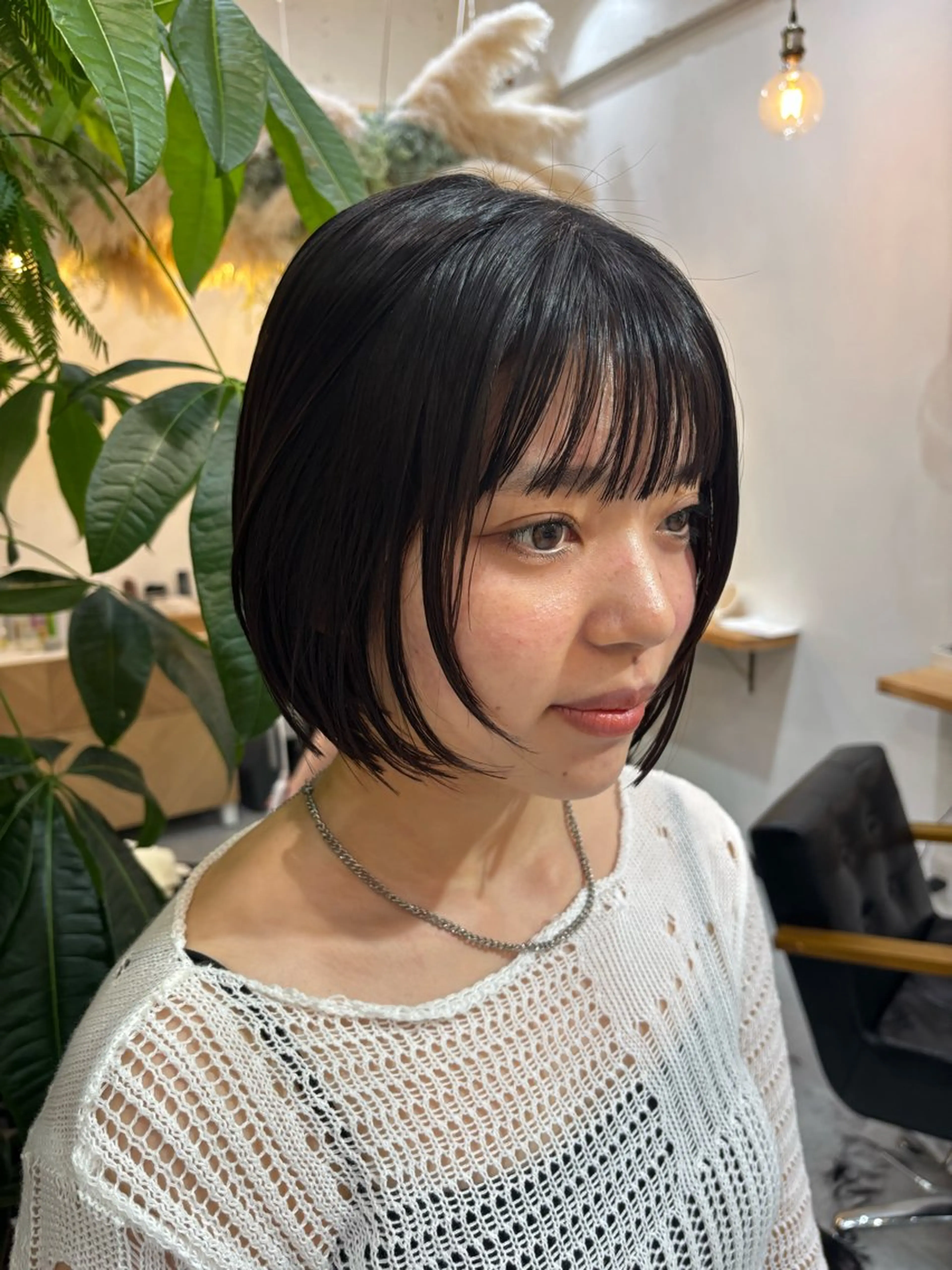 ショート 高梨 菜々のヘアスタイル