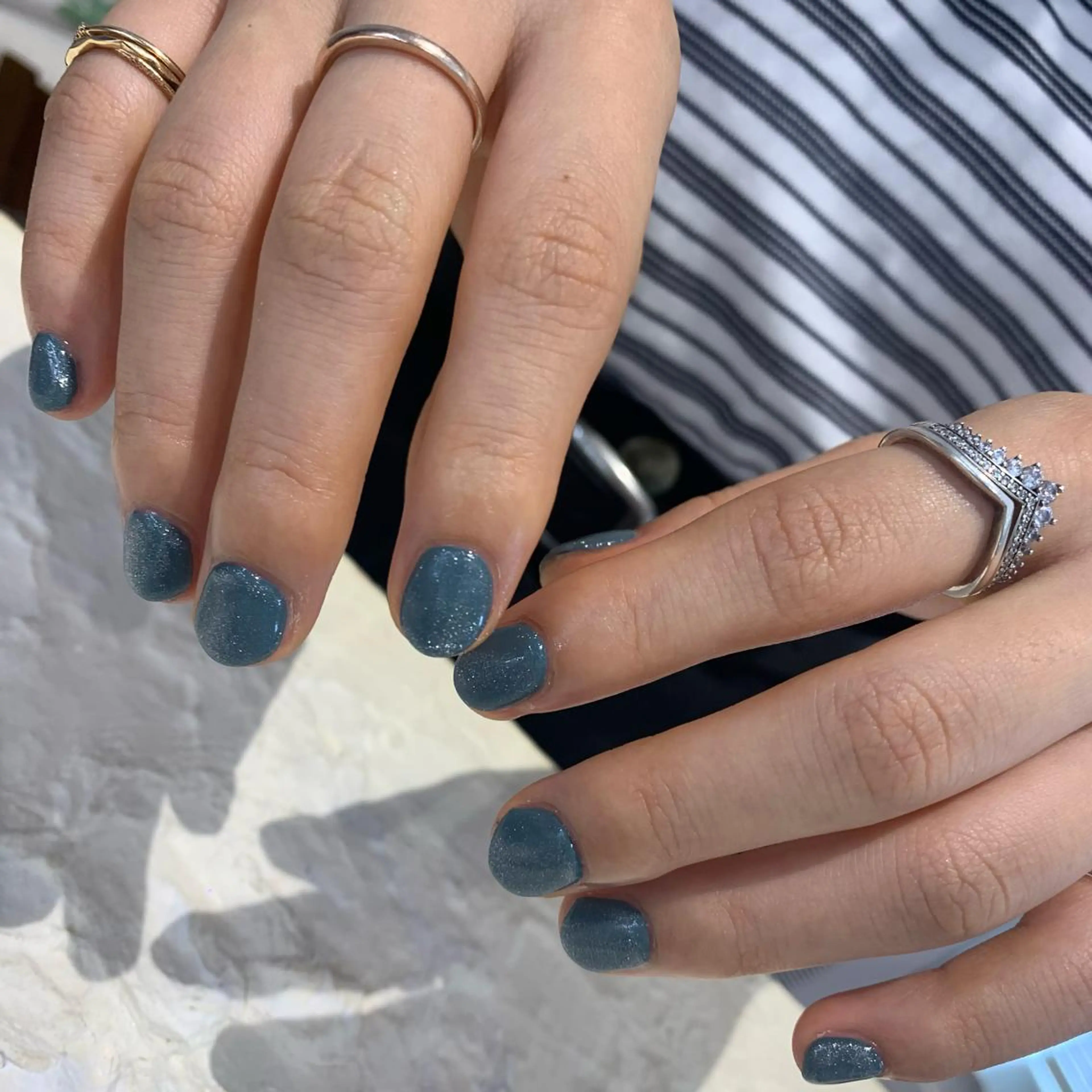 ネイル マグネットネイル マキノ ユイのネイルデザイン