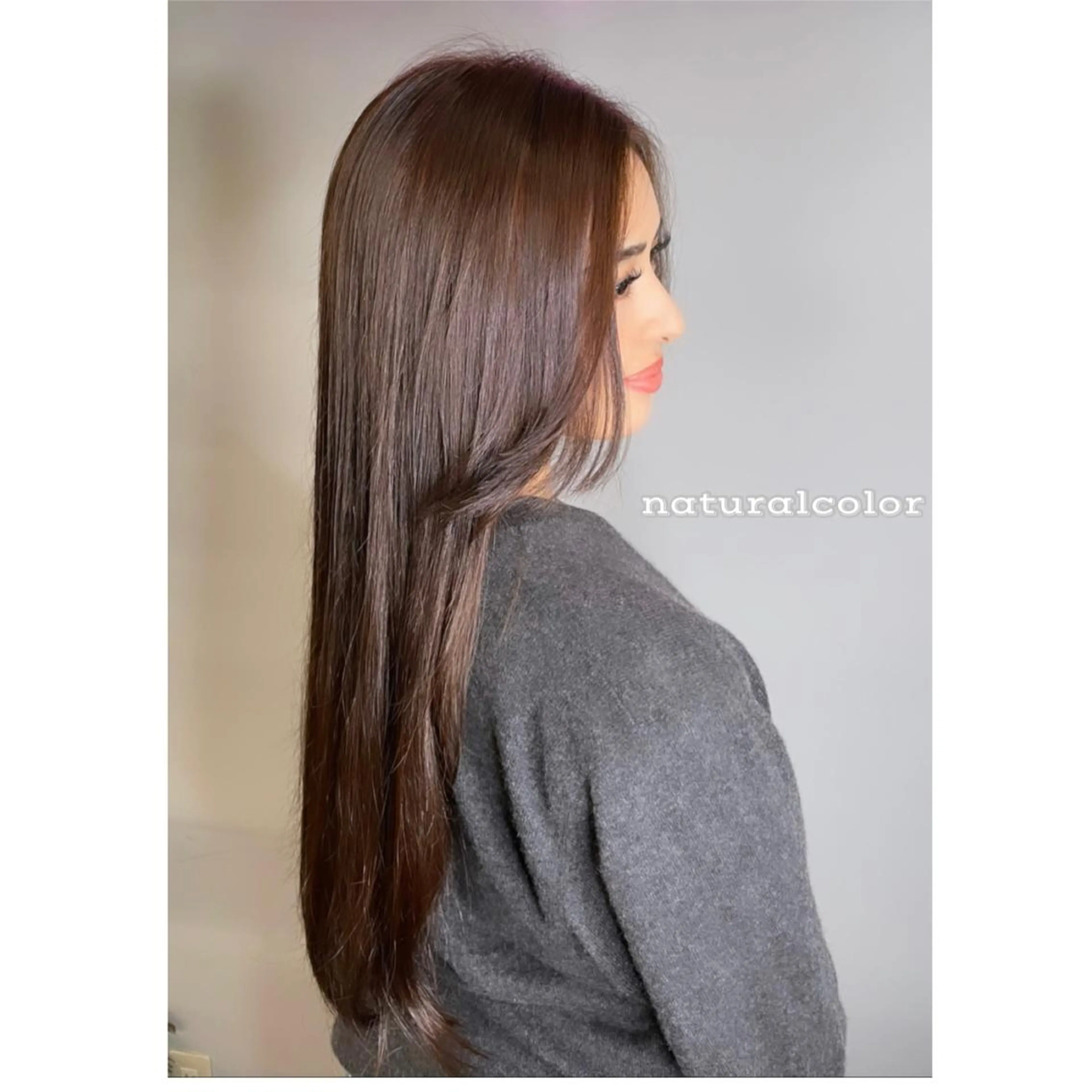 ロング カラー ヘアアレンジ アディクシーカラー バレイヤージュ 黒髪 ブリーチ ブルーカラー 二ヶ月綺麗が続くレ イヤー/星野六三四のヘアスタイル