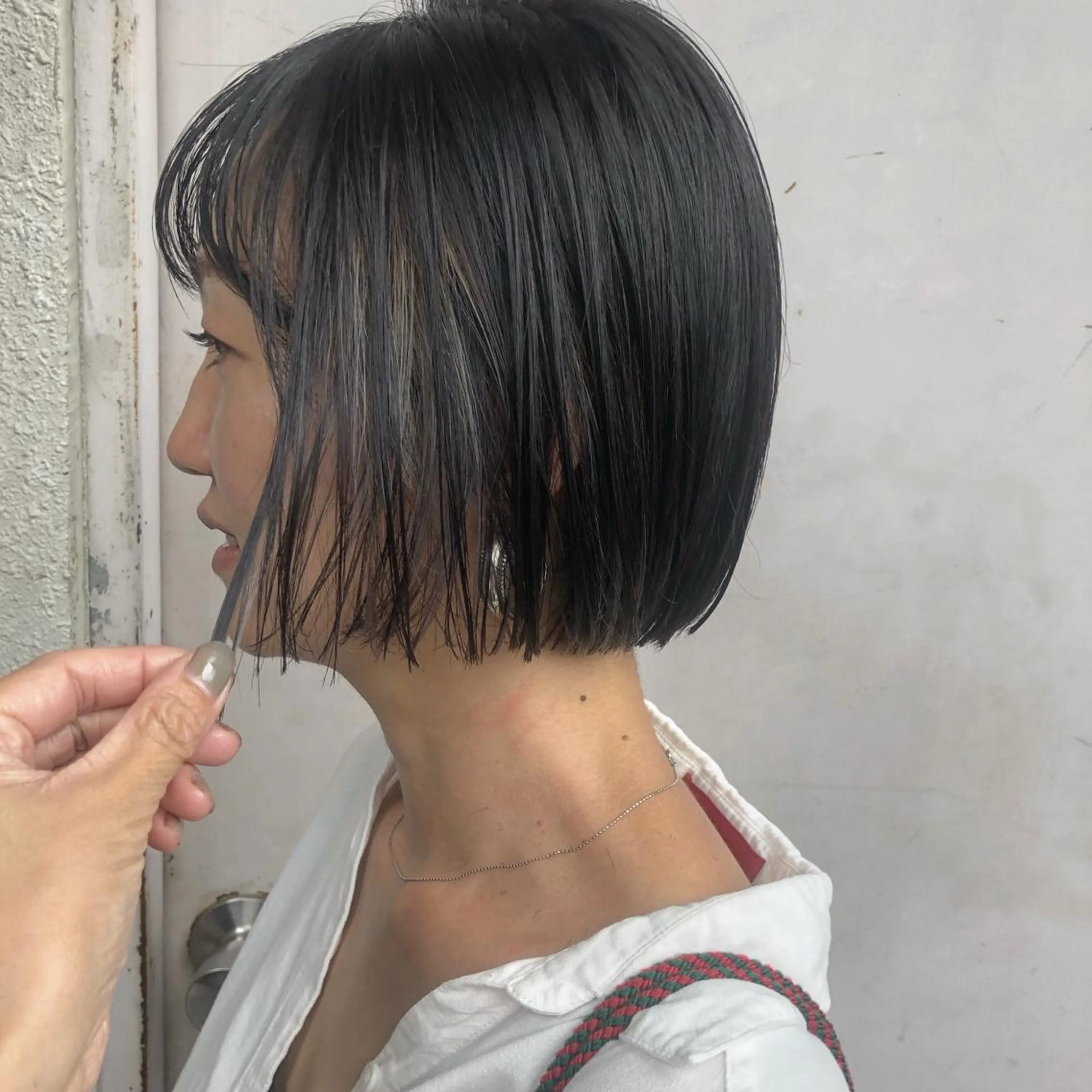 ショート カラー 佐藤 奈佳子 サトウ ナカコのヘアスタイル