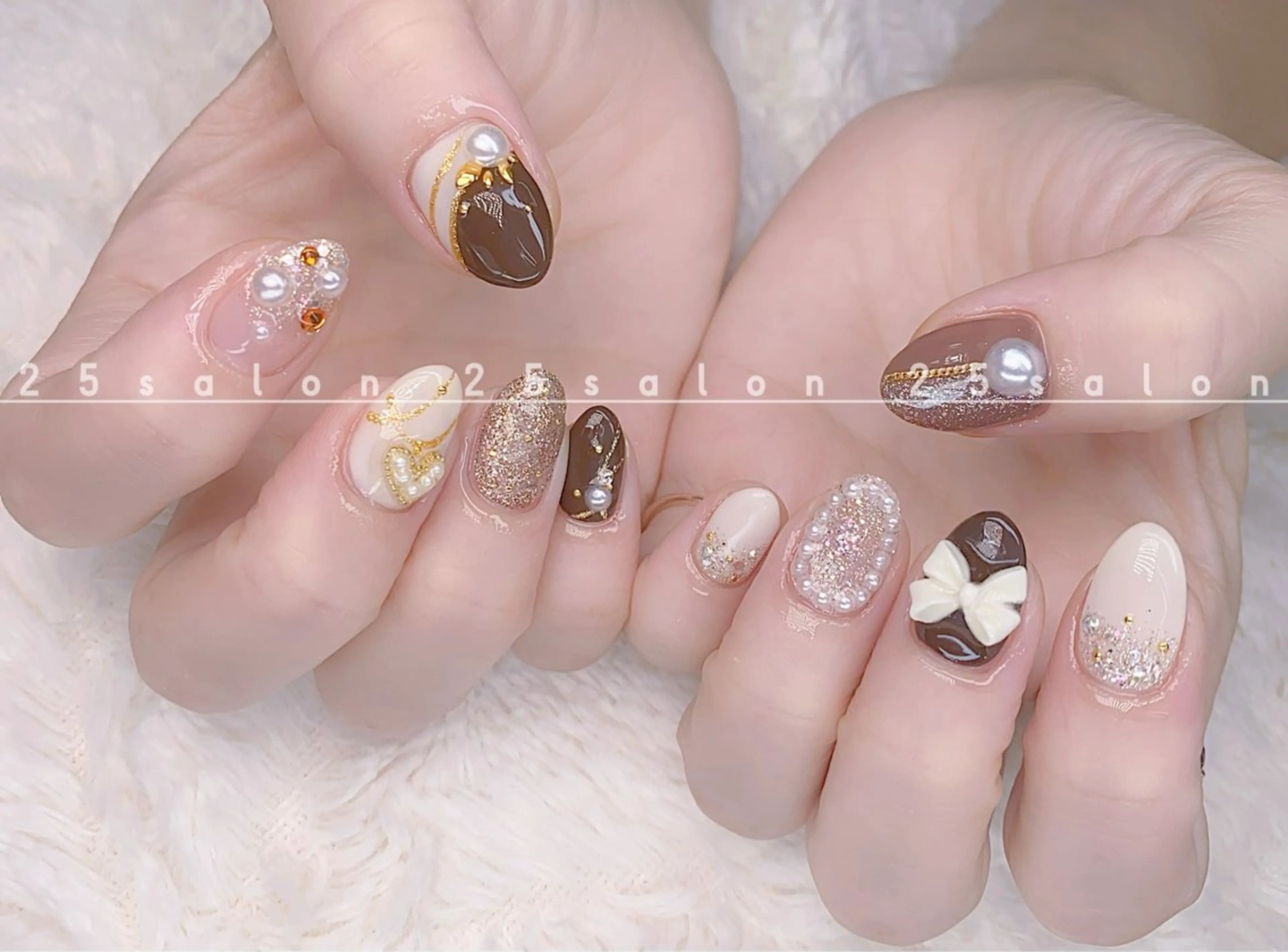 ネイル ジェルネイル 韓国ネイル ニュアンスネイル パラジェル ワンホンネイル 2 5のマツエク・マツパデザイン