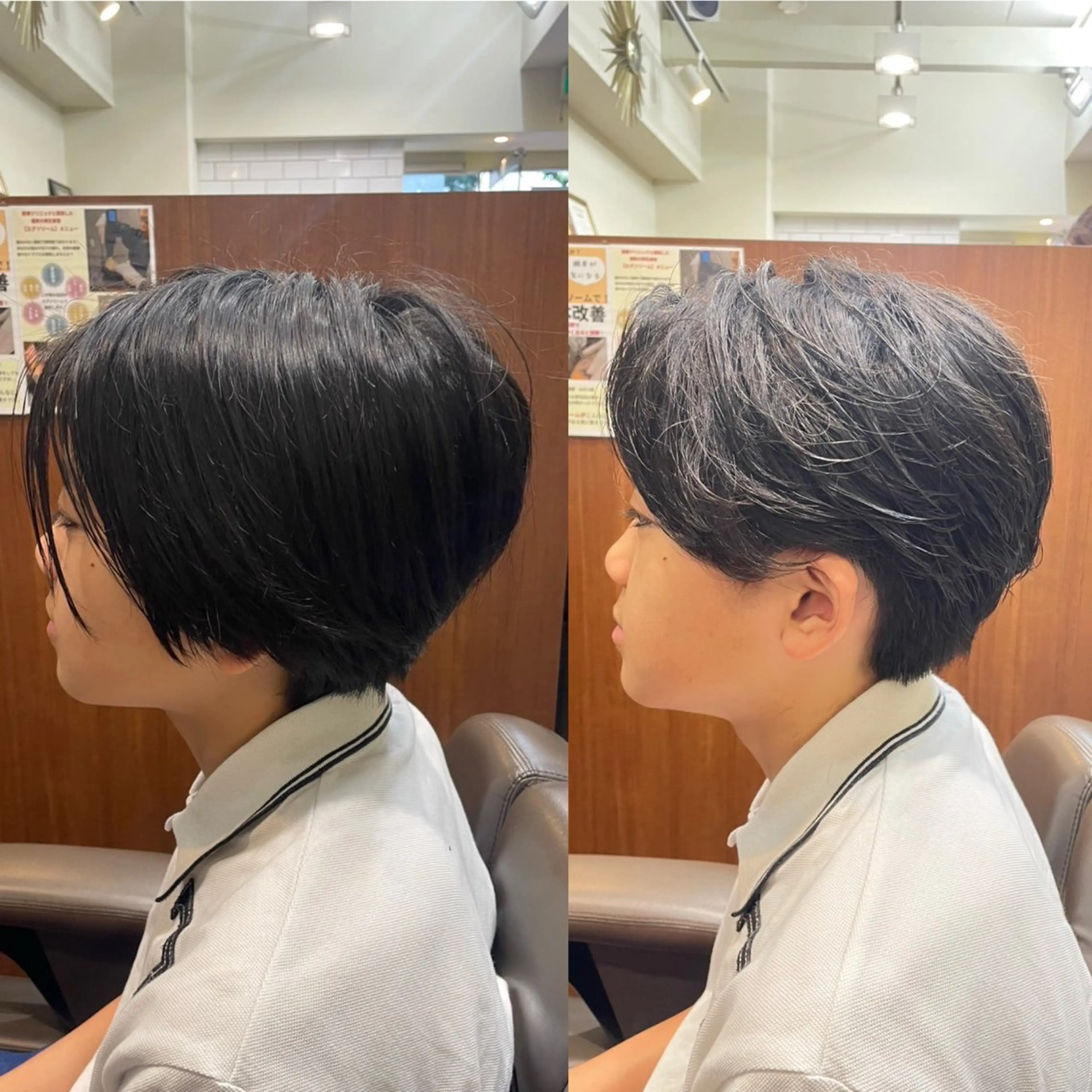 ミディアム パーマ メンズ カット パーマ 💈トレサンパ 💈金山駅✂︎愛実のヘアスタイル