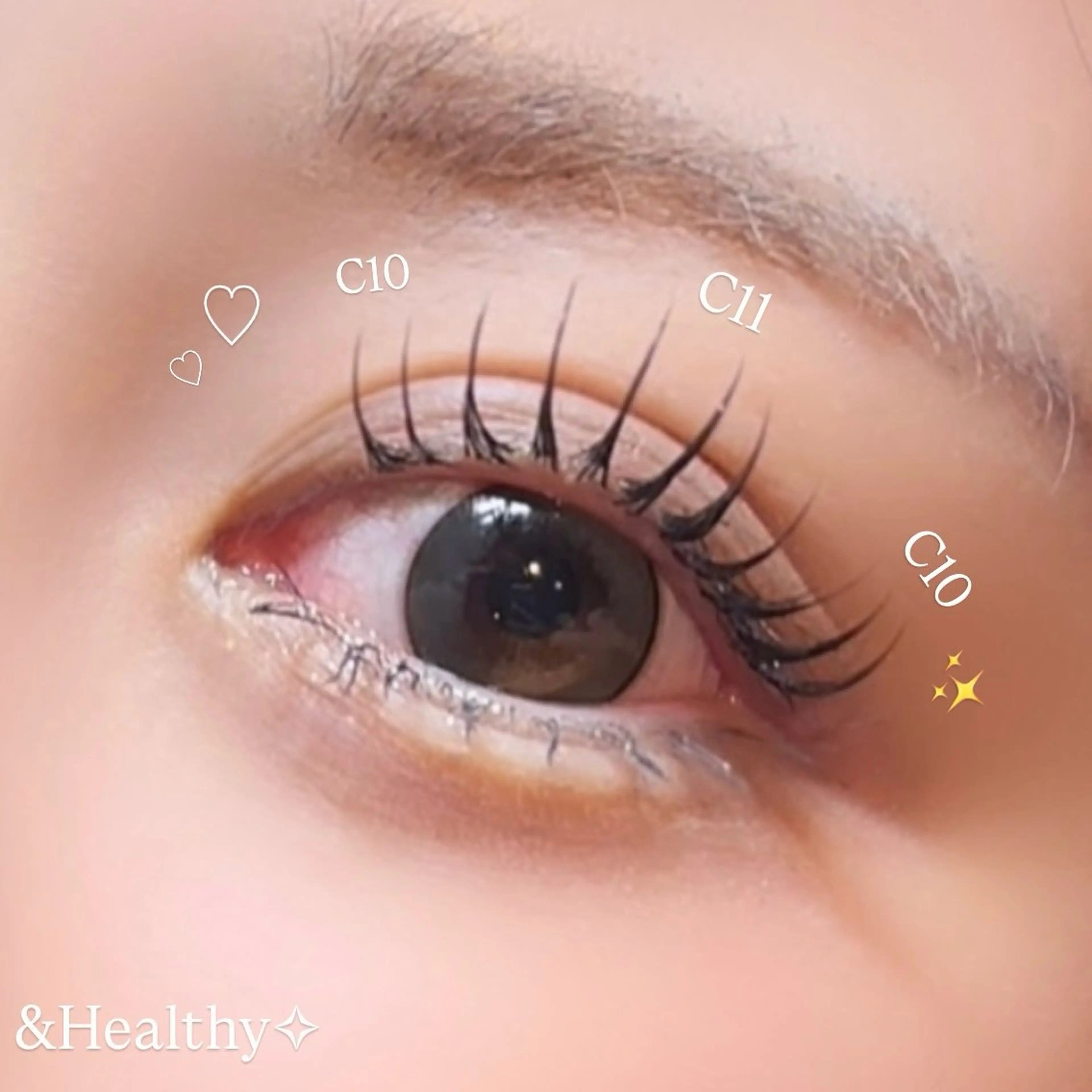 マツエク・マツパ LUCY 心斎橋/ 岡本のマツエク・マツパデザイン