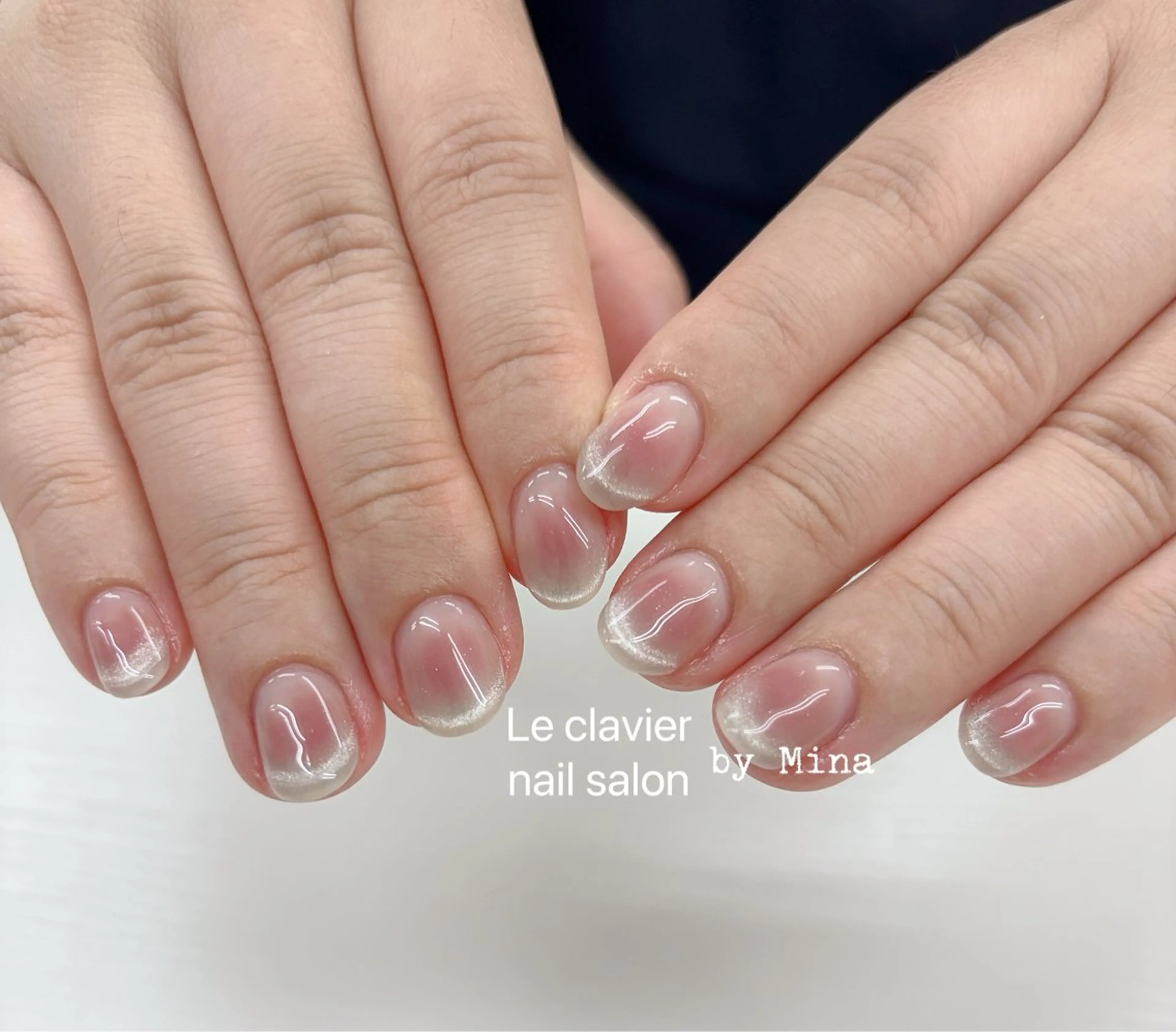 ネイル アートネイル 長さ出し ジェルネイル パラジェル スカルプネイル Mina Nailのネイルデザイン