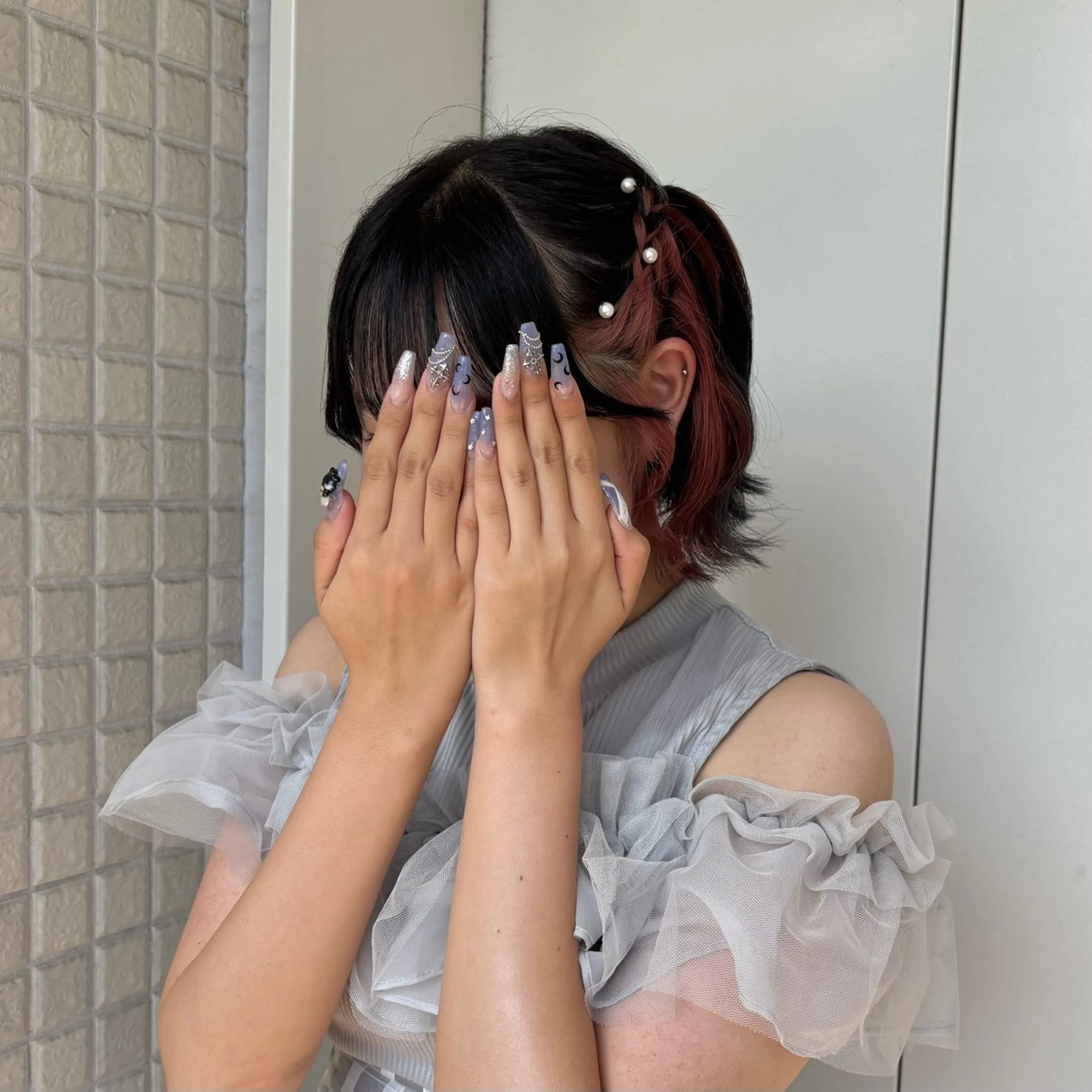 ヘアアレンジ 艶カラー🪡髪質改善 アレンジ🎀airiのヘアスタイル