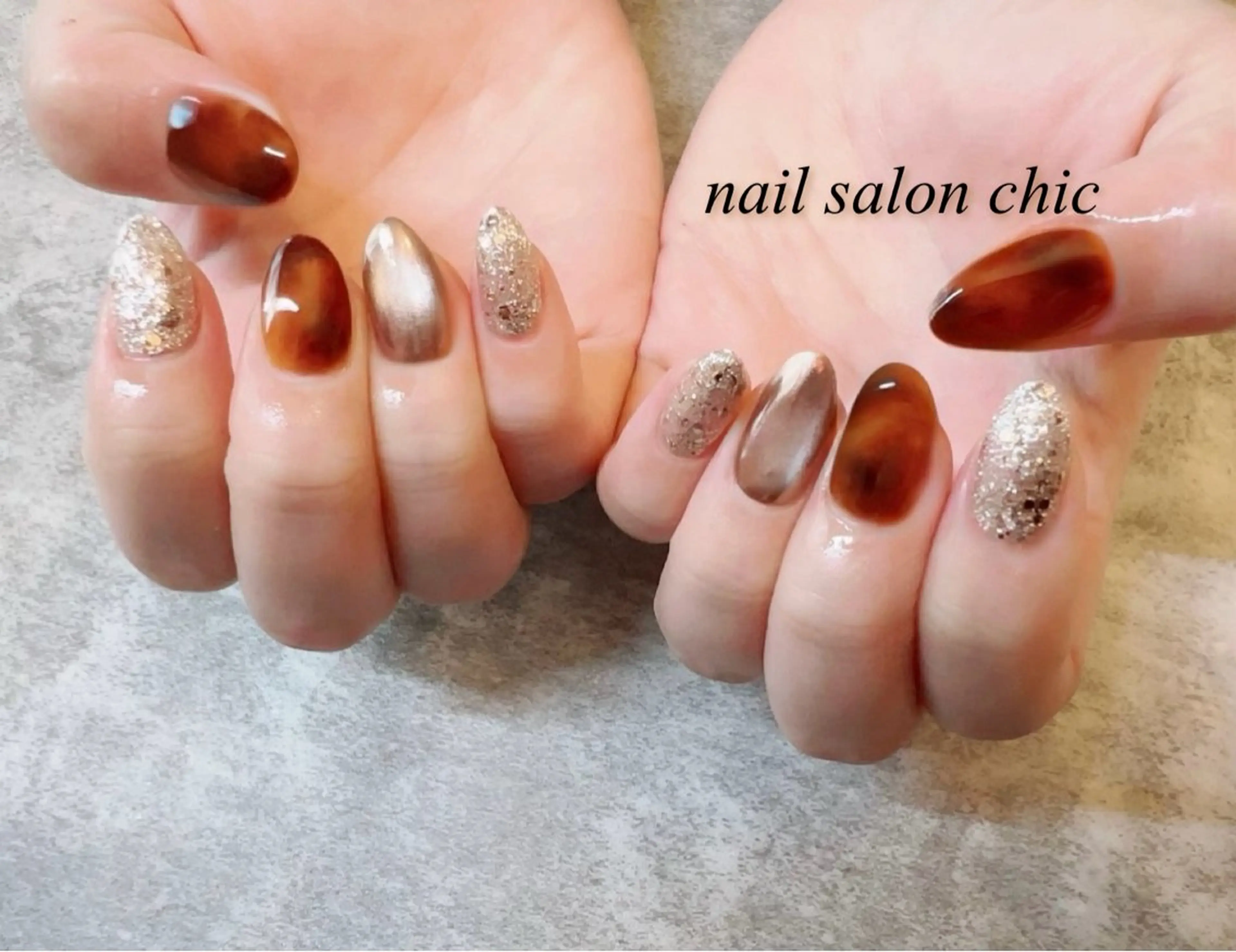 ネイル ハンドネイル nail salon chicのネイルデザイン
