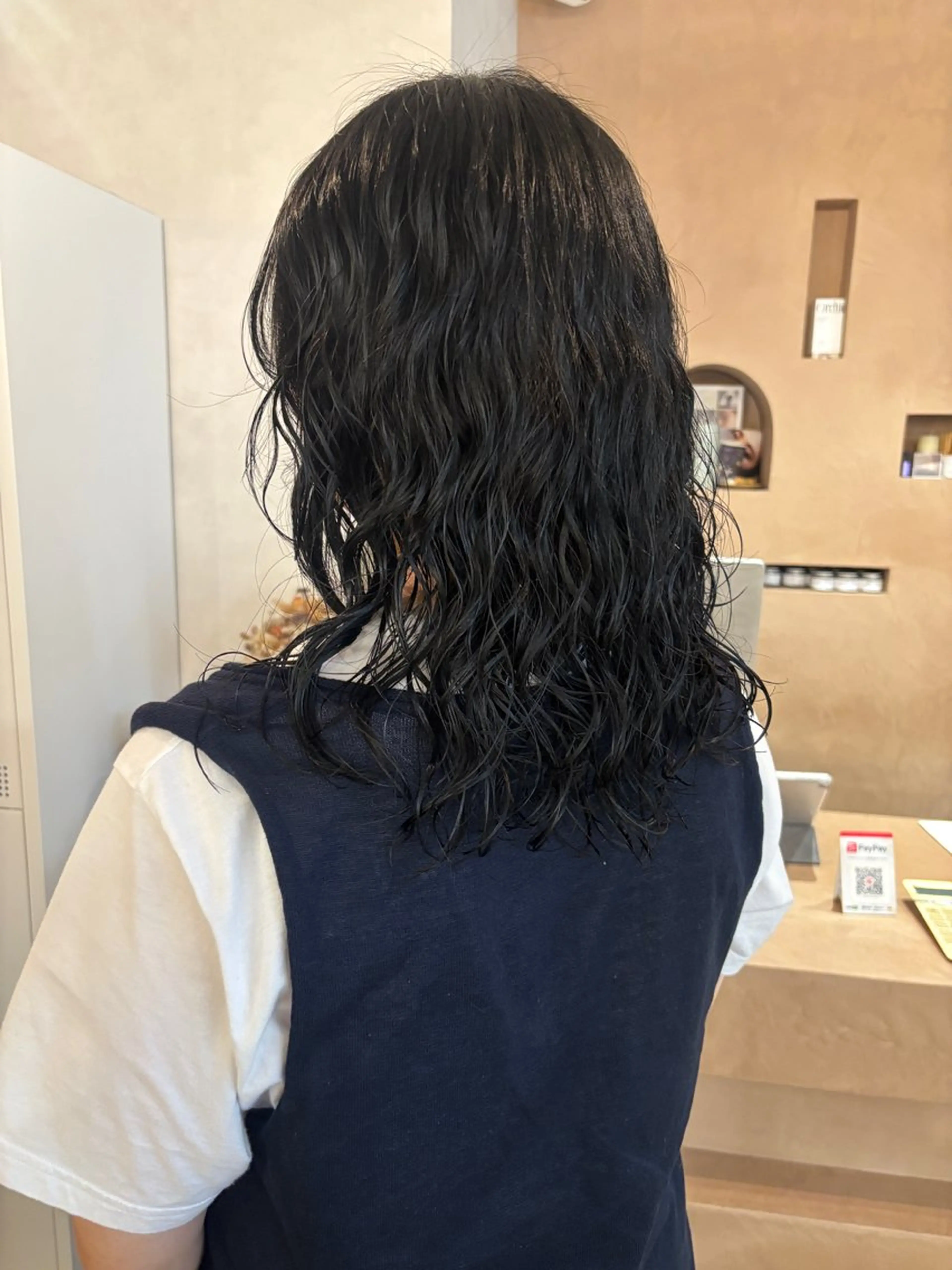 ミディアム パーマ カット パーマ トリートメント Chiho / 梅田 / ボブ/ パーマのヘアスタイル