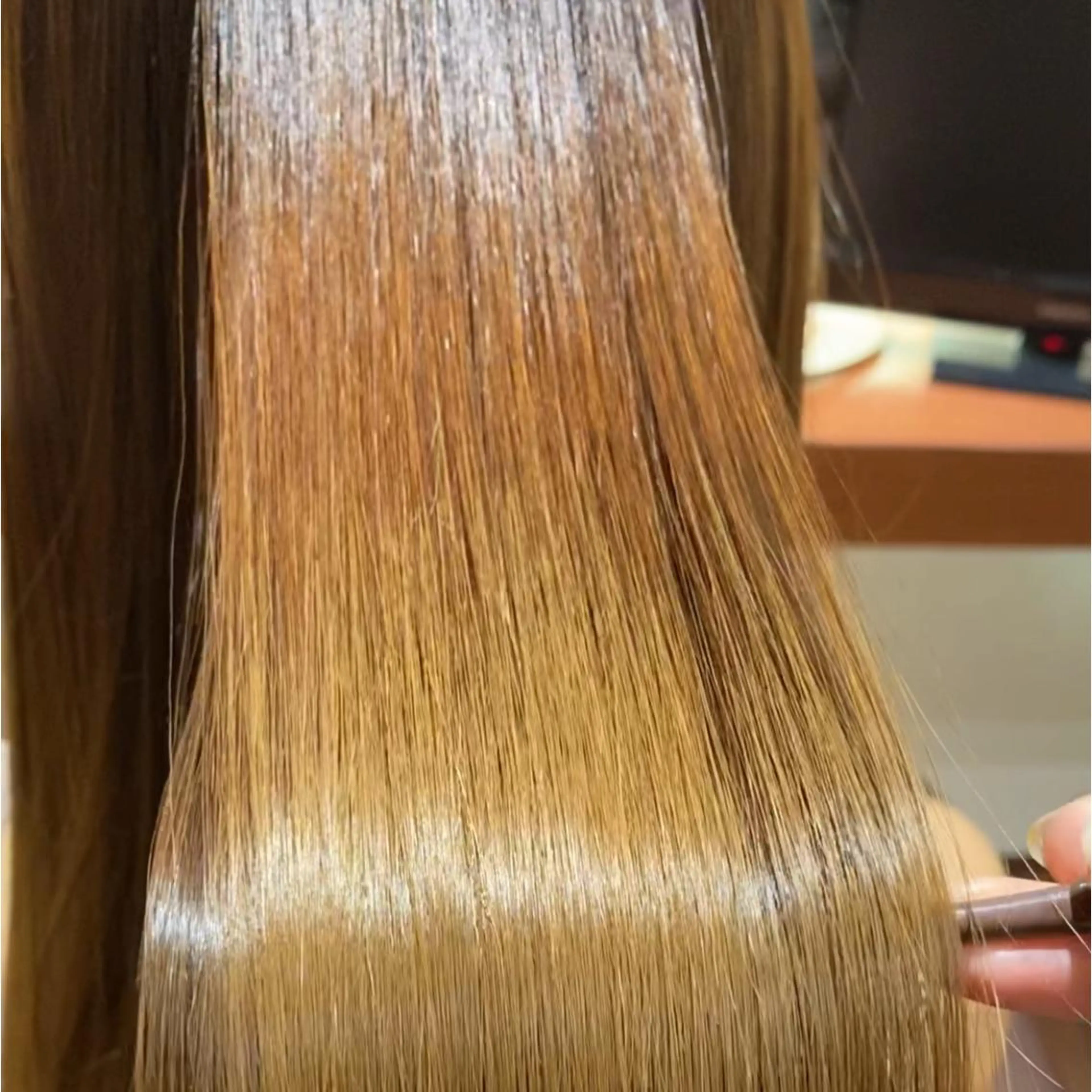 ロング 中谷 明日香のヘアスタイル