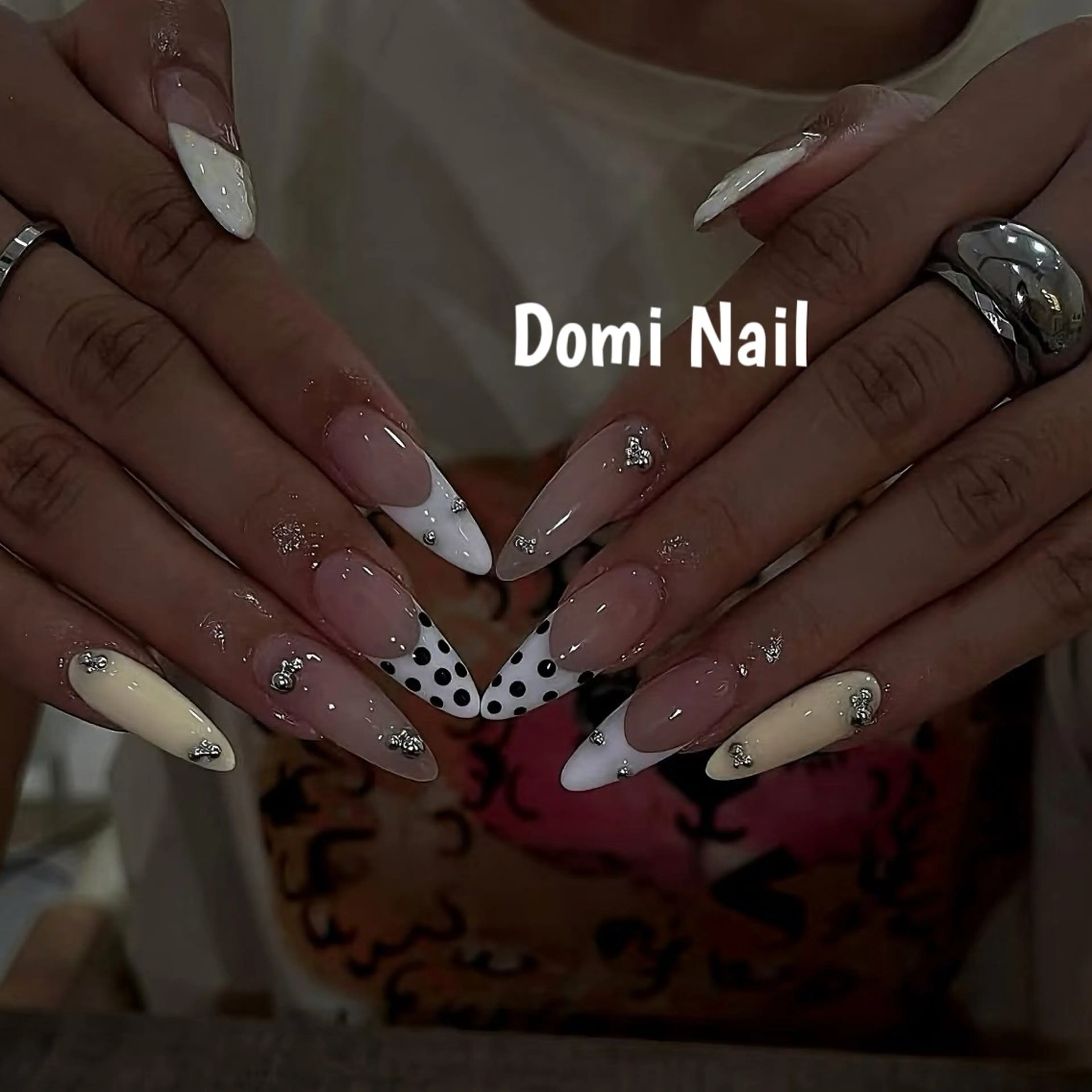 ネイル 持ち込み ネイルチップ ハンドネイル Domi Nail Salonのネイルデザイン