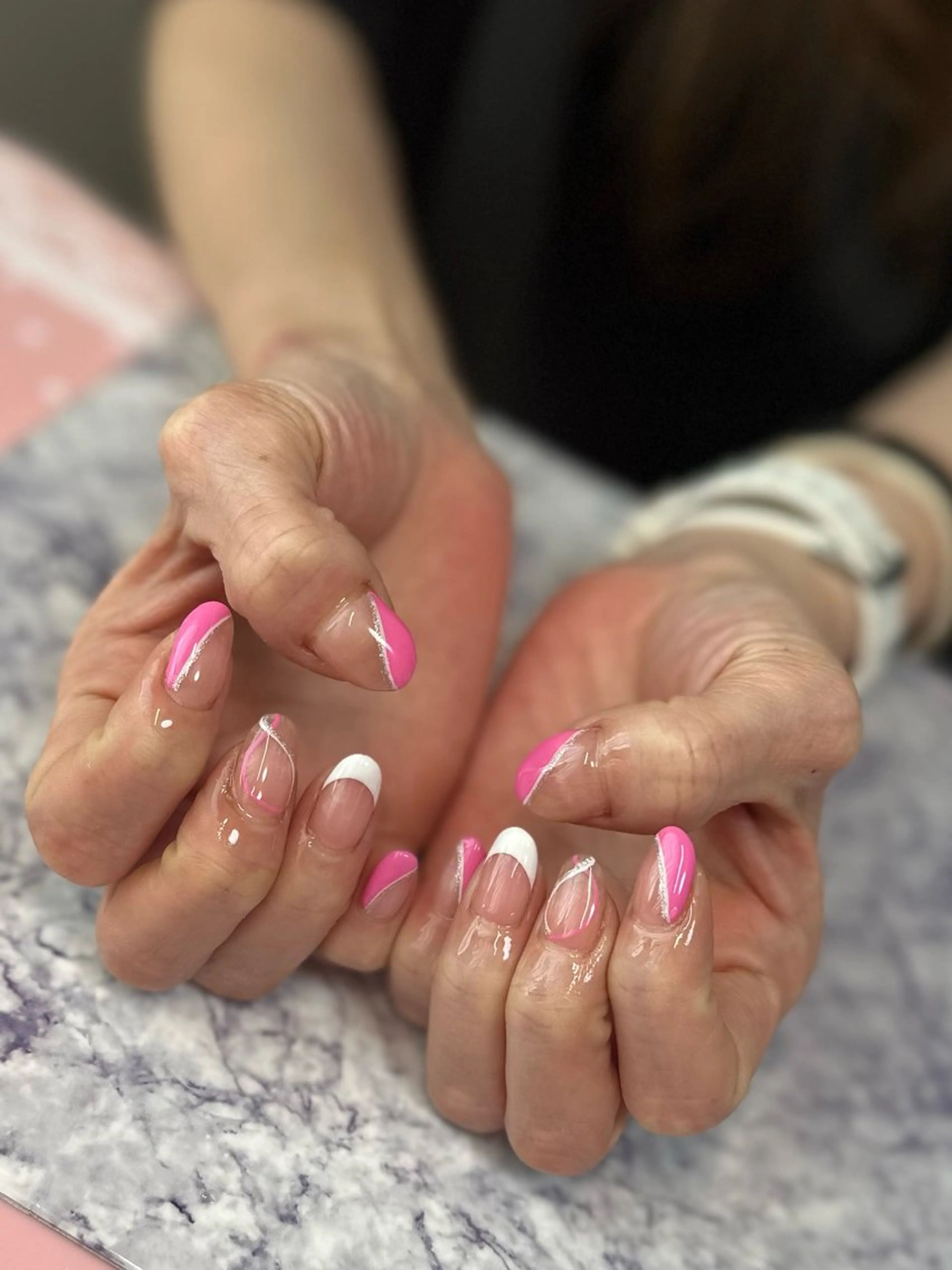 ネイル ハンドネイル フットネイル Pretzels🥨 【プレッツェル】ミウのネイルデザイン