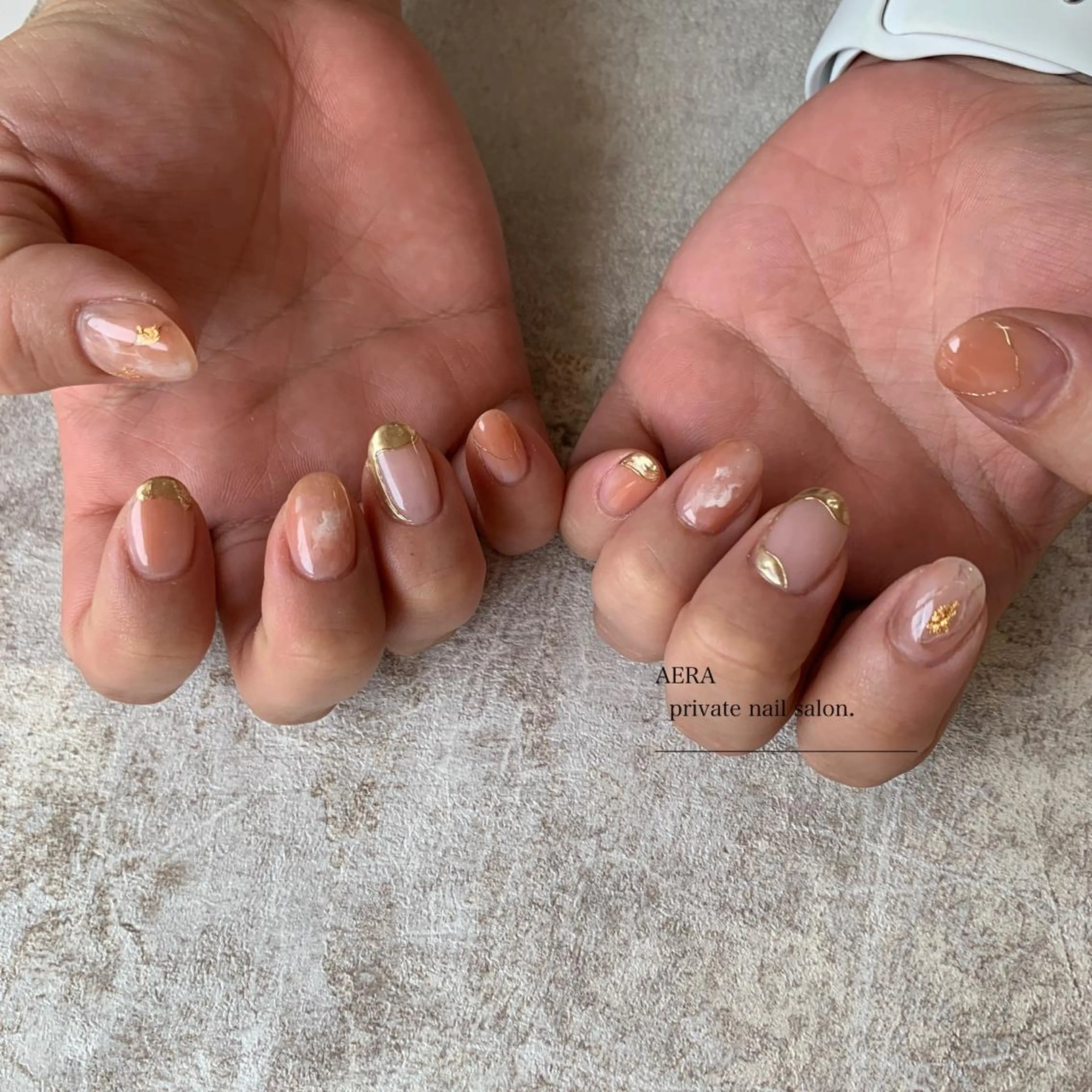 ネイル AERA nail shino🐱⸝꙳のネイルデザイン