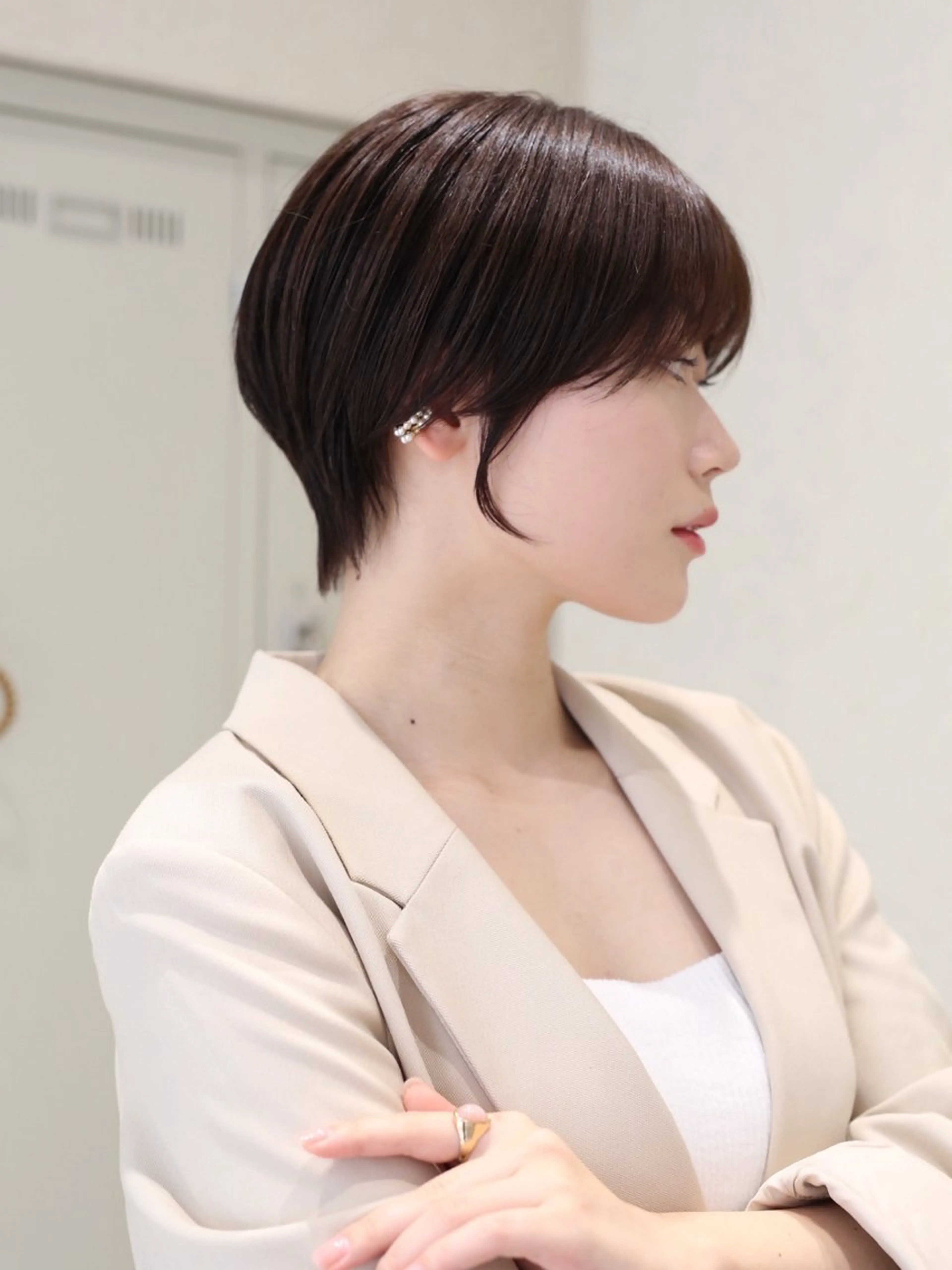 ショート GIEN 西宮ガーデンズプラス所属・中尾 碧斗のヘアスタイル