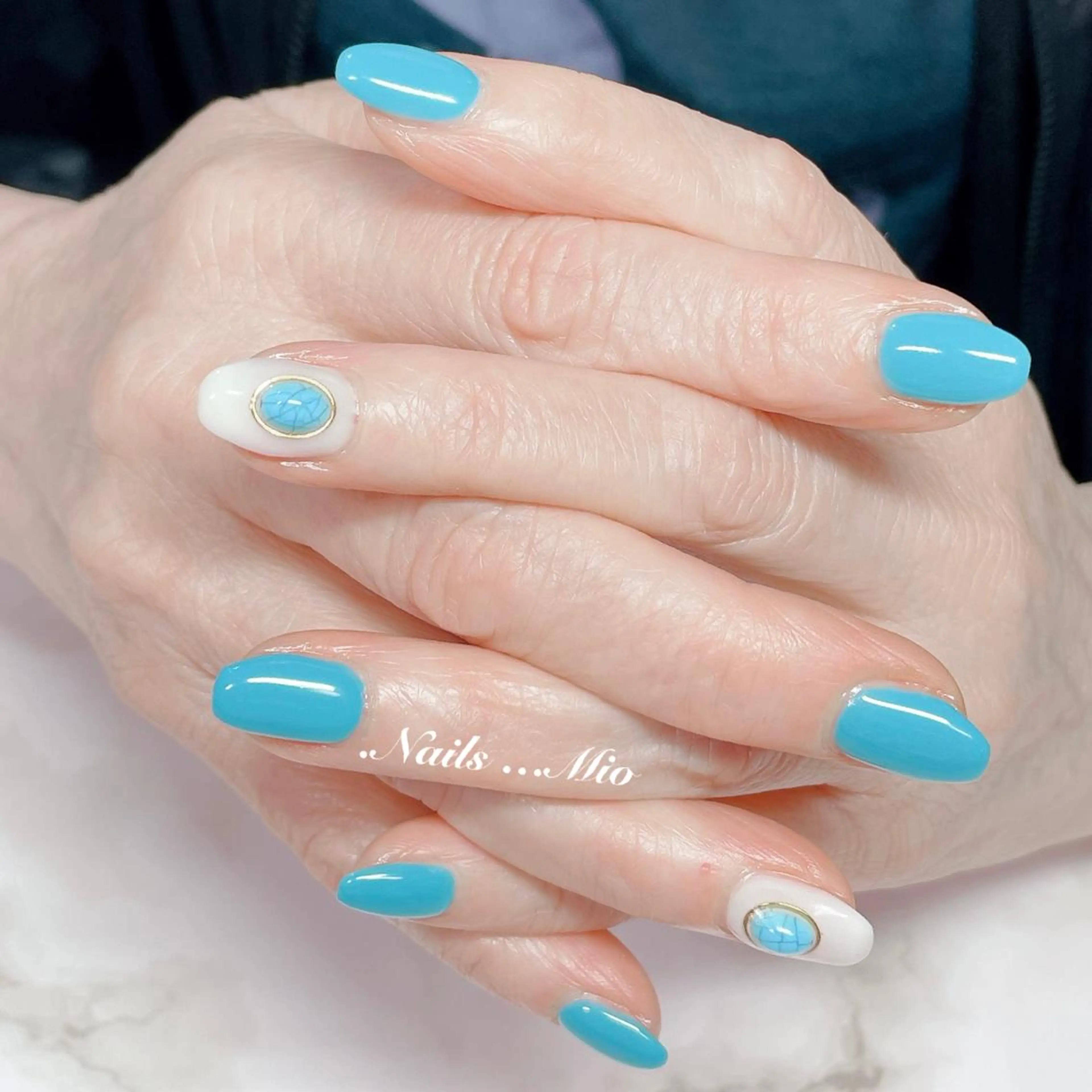 ネイル アートネイル ジェルネイル ワンカラーネイル .Nails Mio 赤羽西ネイルサロンのネイルデザイン